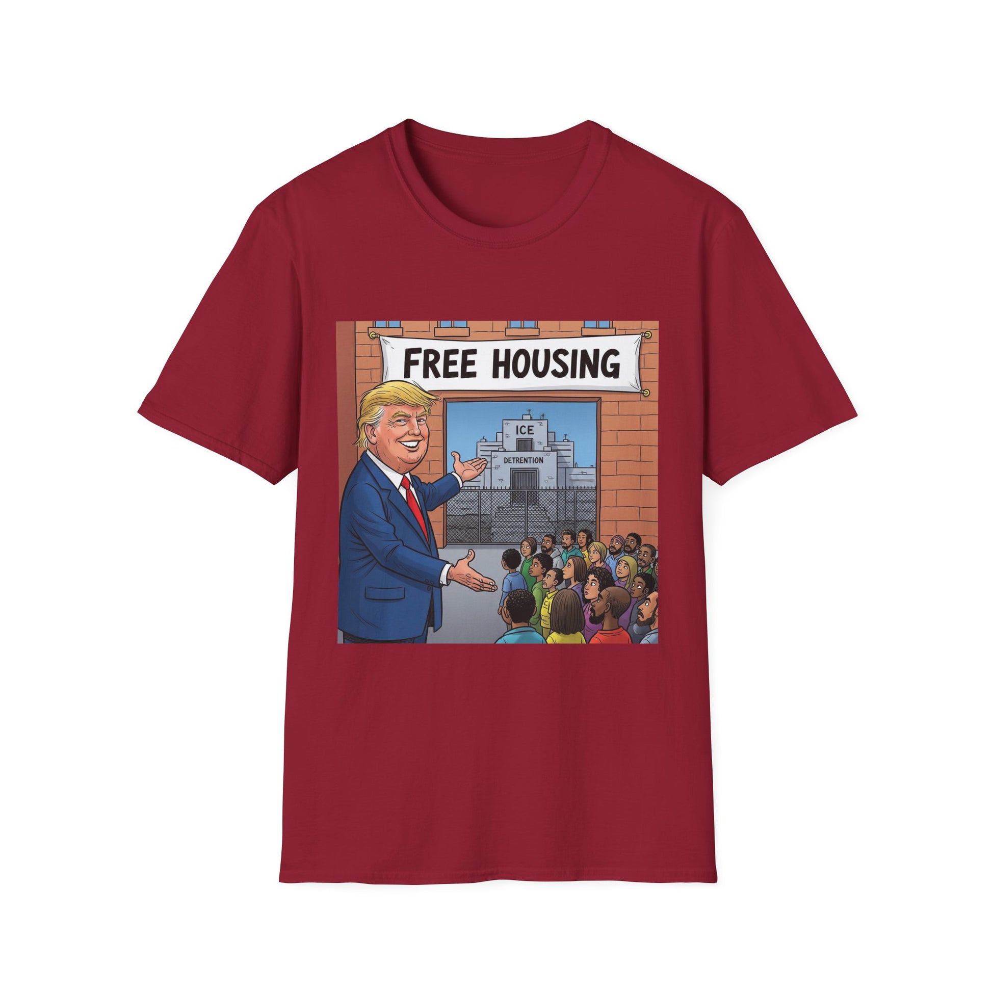 Graphic Tee - Funny "Free Housing"