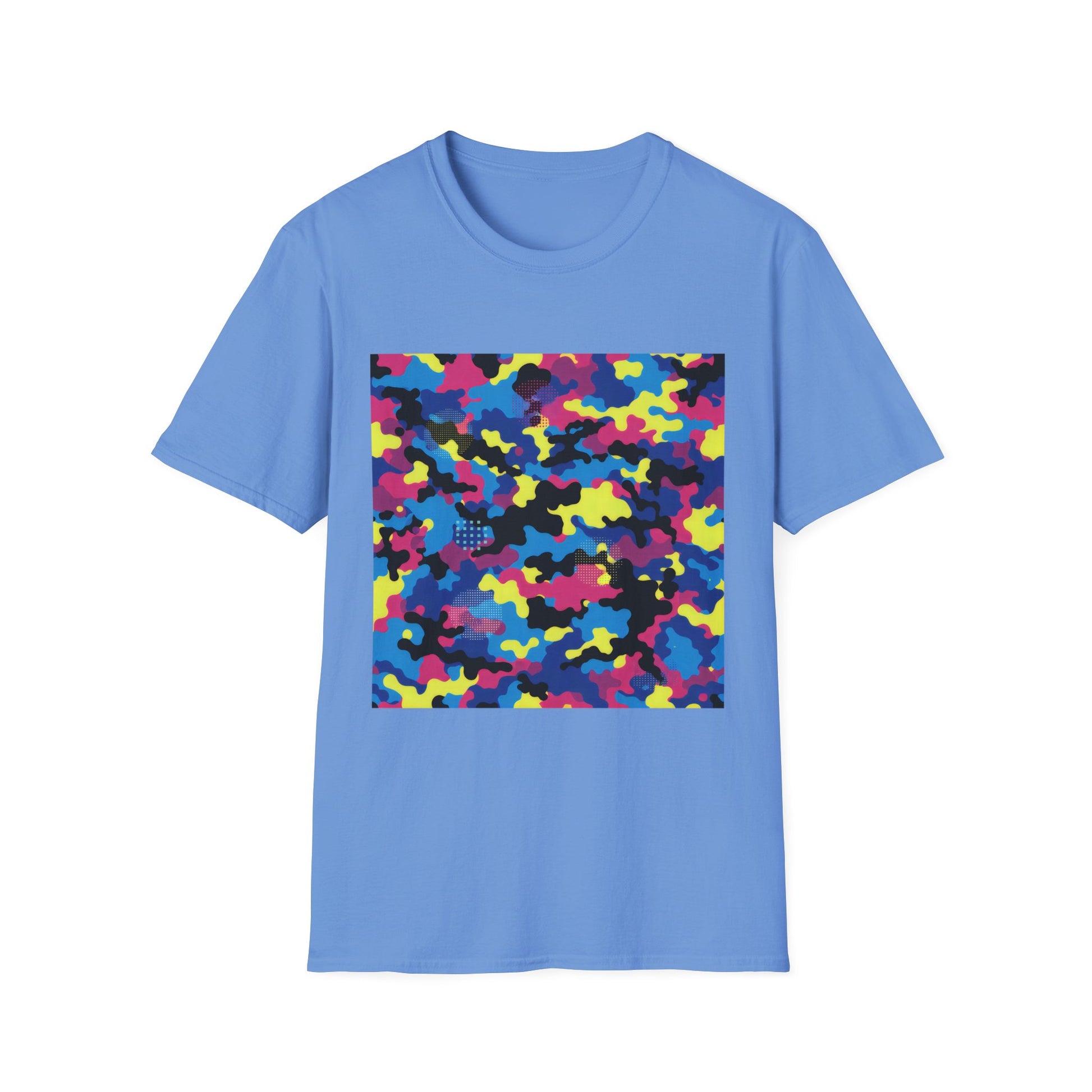American Heritage Graphic Short Tee - Urban Warfare Camo - Retro Neon Pop