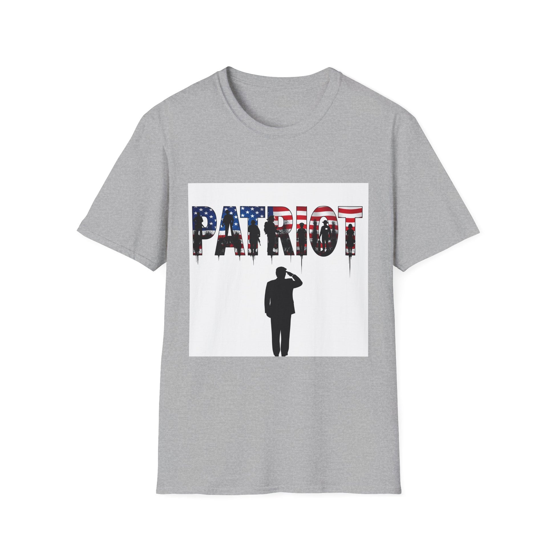 American Heritage Graphic Short Tee - "Saluting Patriots"