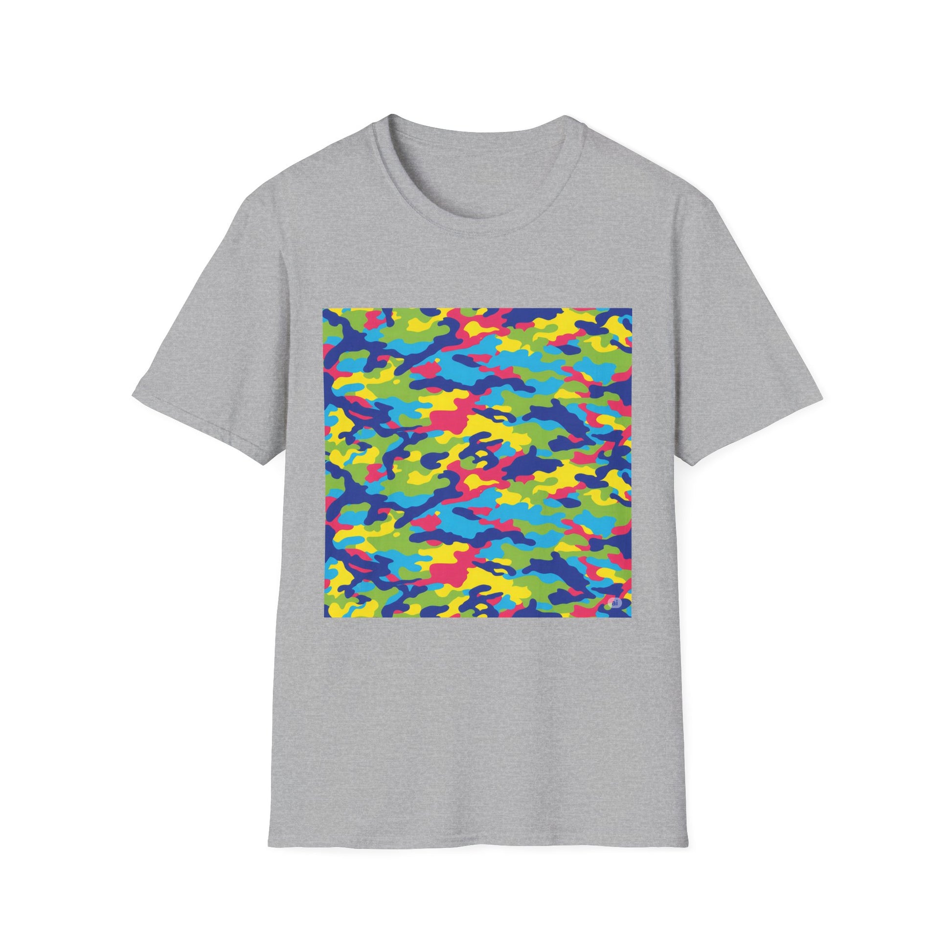 American Heritage Graphic Short Tee - Bold & Bright Camo