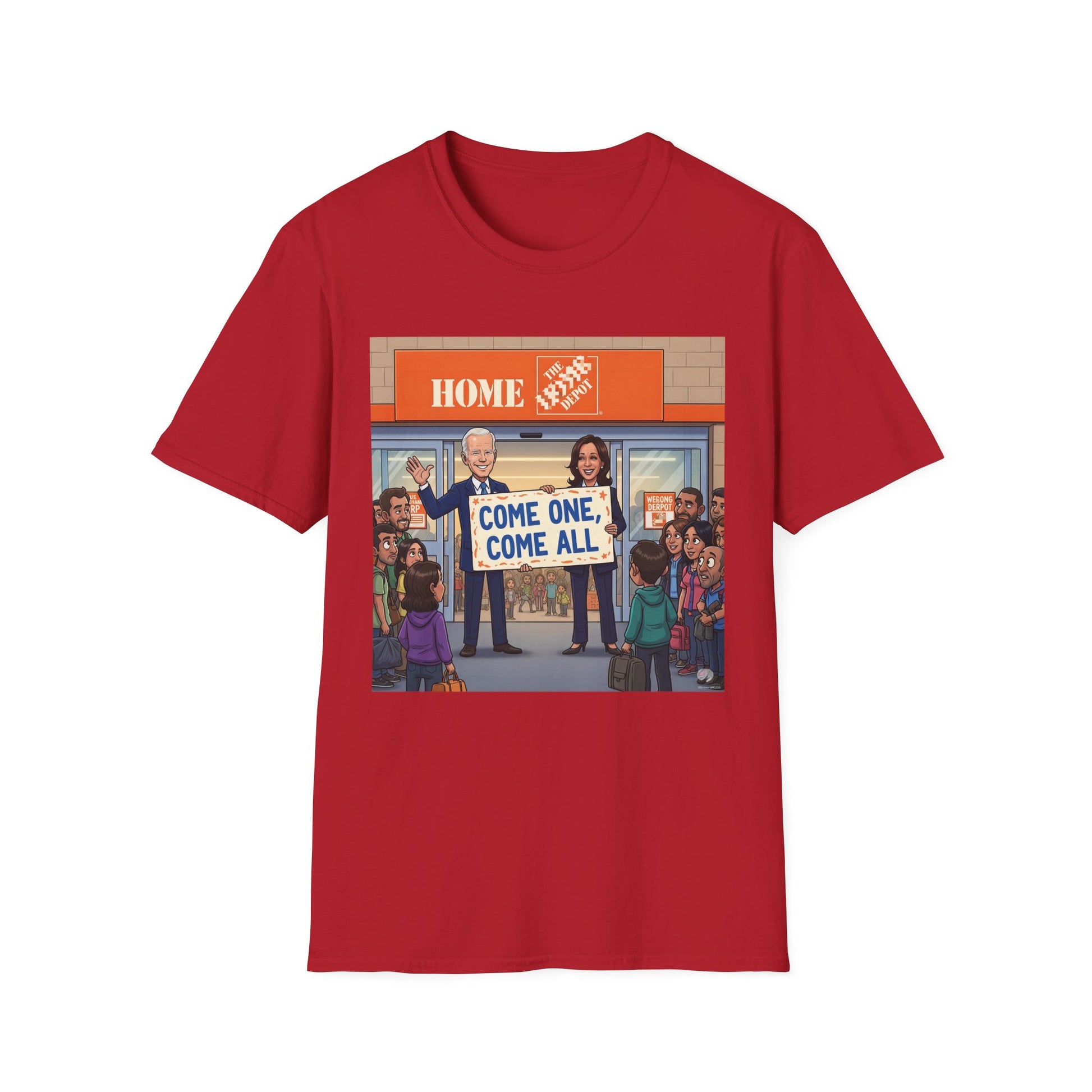 Graphic Tee - Funny Biden "Welcome Home"