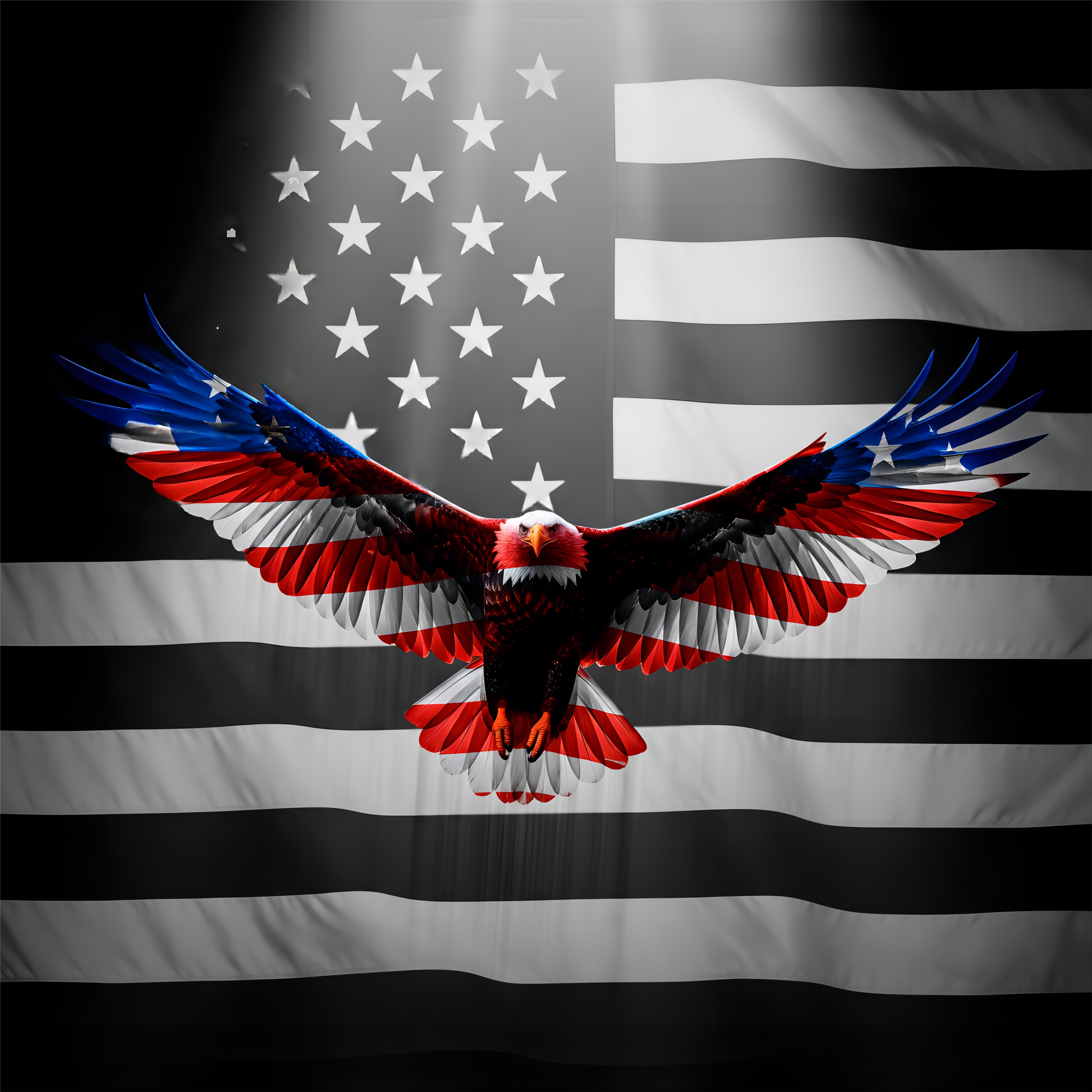American Heritage Graphic Short Tee - "Soaring Eagle"