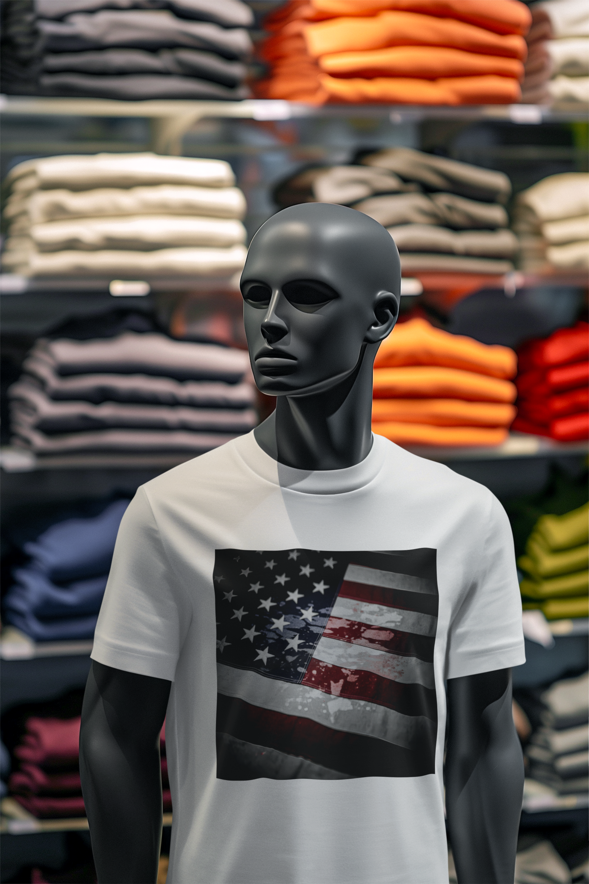 American Heritage Graphic Short Tee - "Fabric of America"