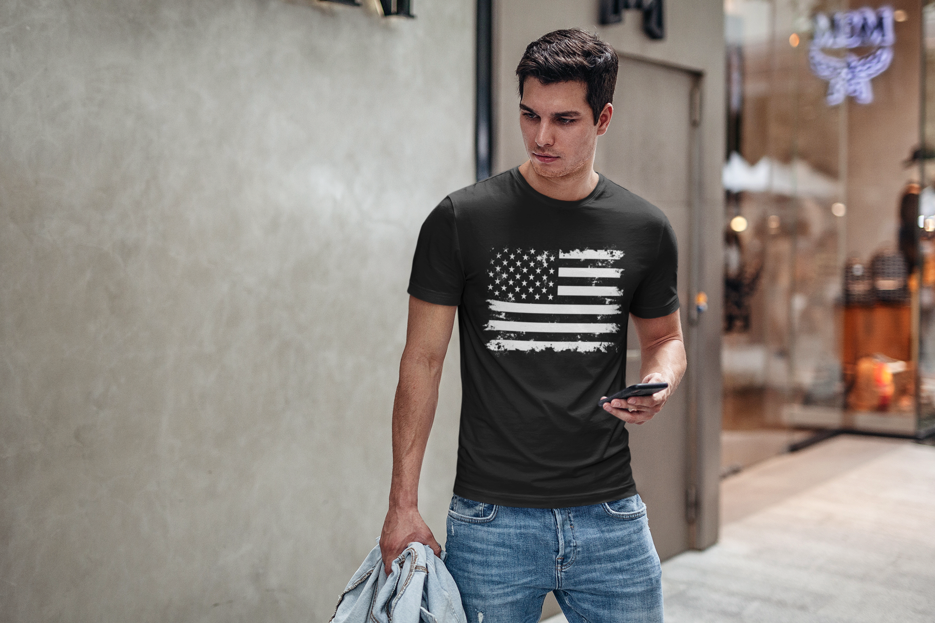 American Heritage Graphic Short Tee - "Freedom's Grime"