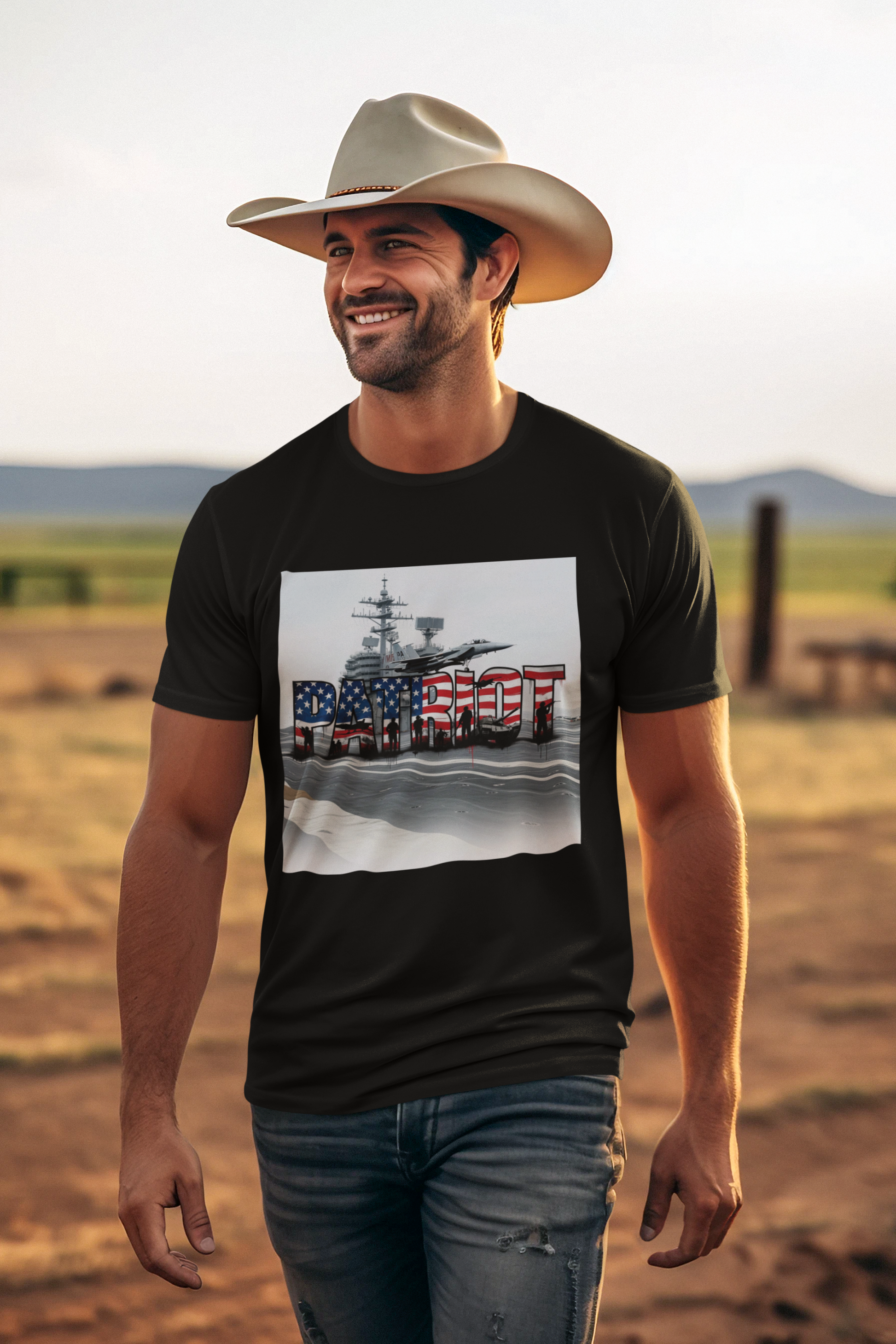 American Heritage Graphic Short Tee - "PATRIOT"