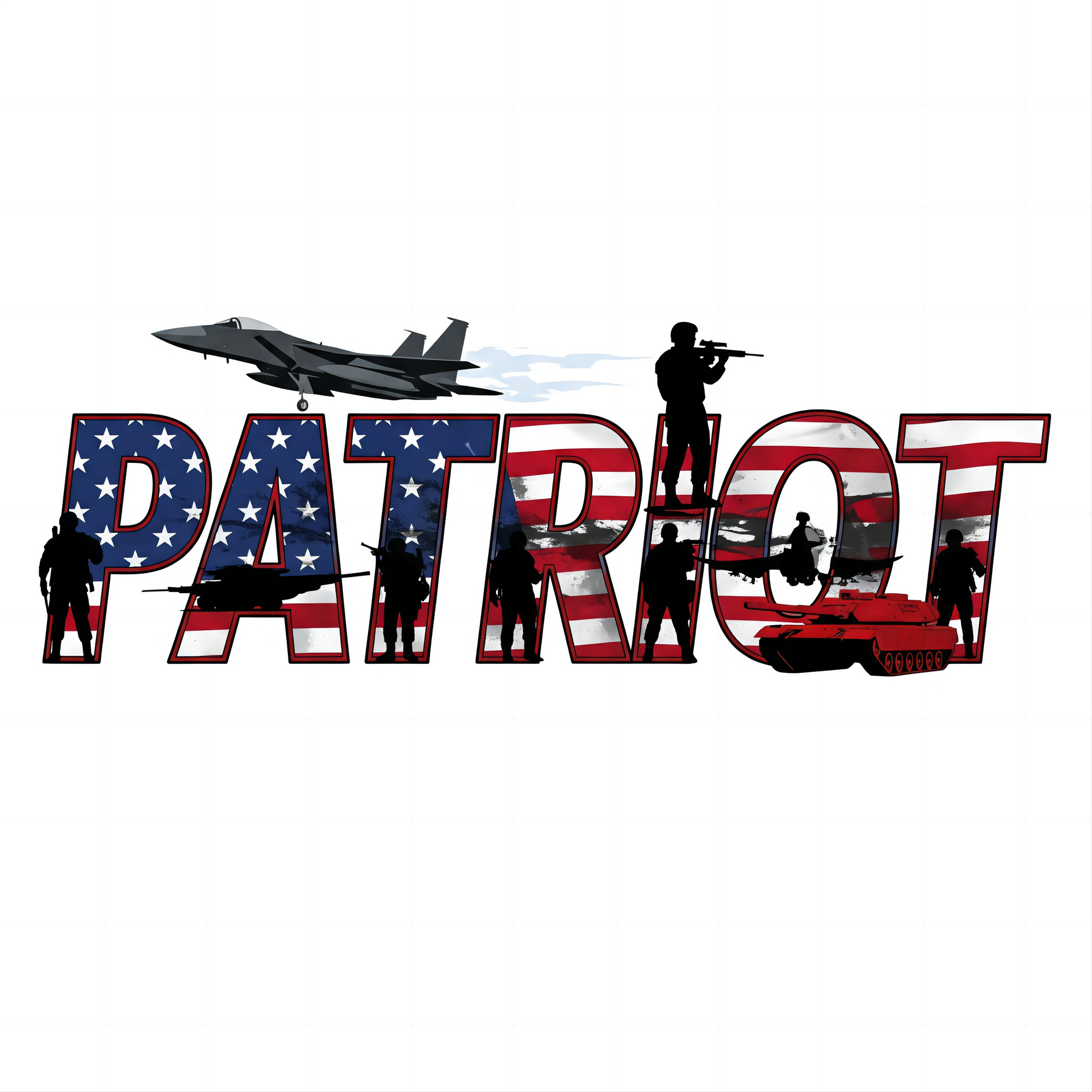 American Heritage Graphic Short Tee - "Patriot Strong"