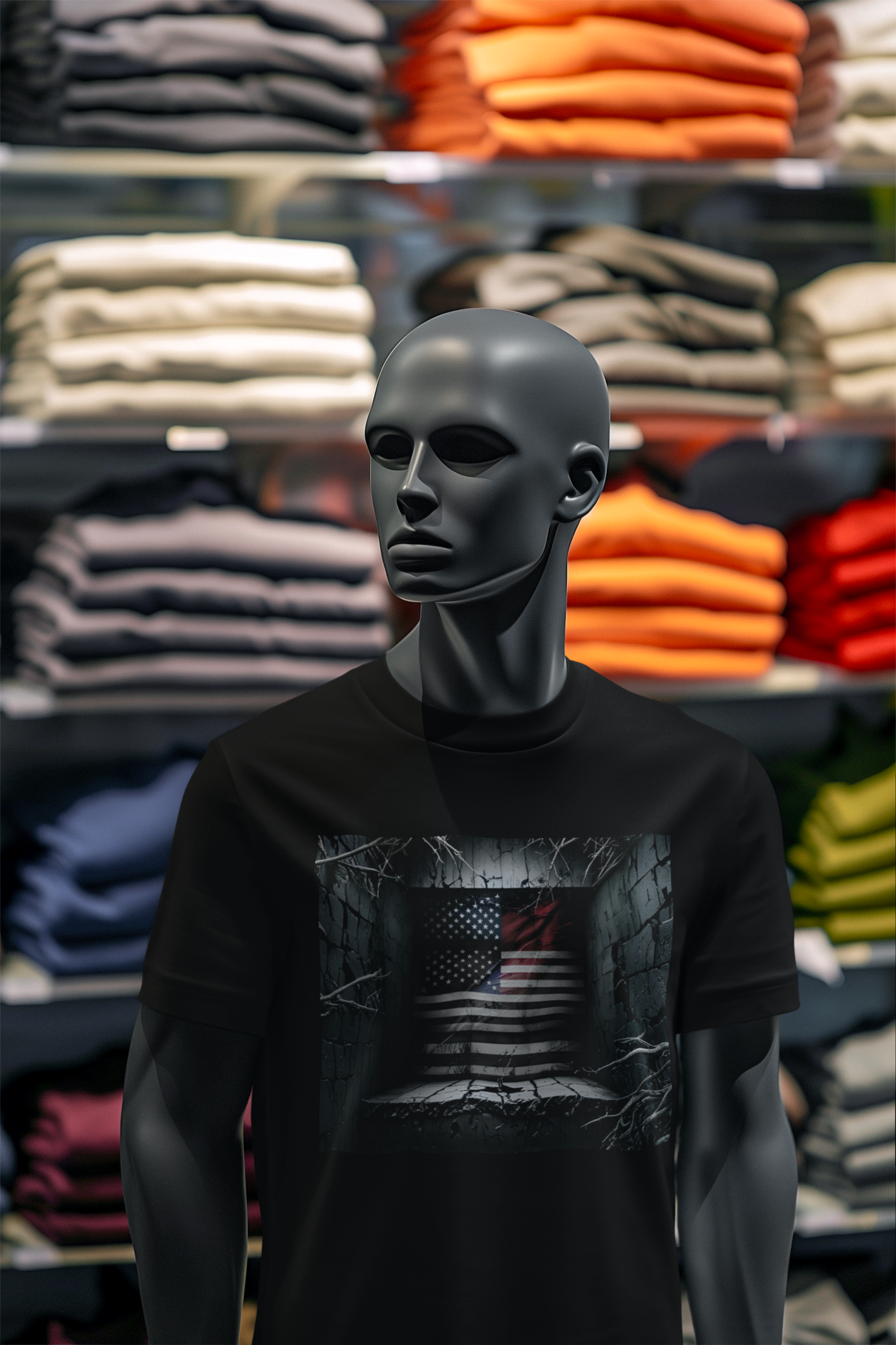 American Heritage Graphic Short Tee - "American Haunting"