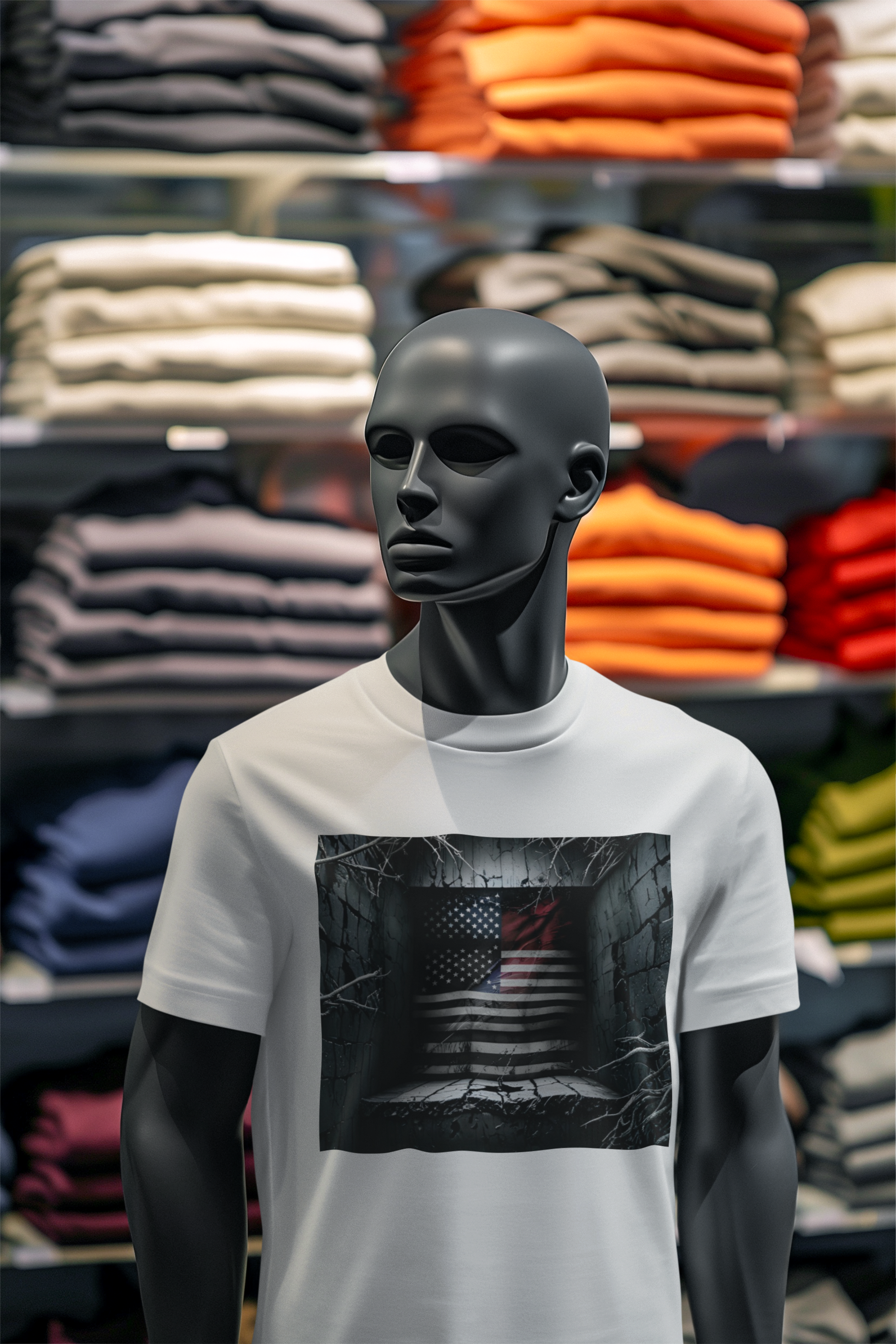 American Heritage Graphic Short Tee - "American Haunting"