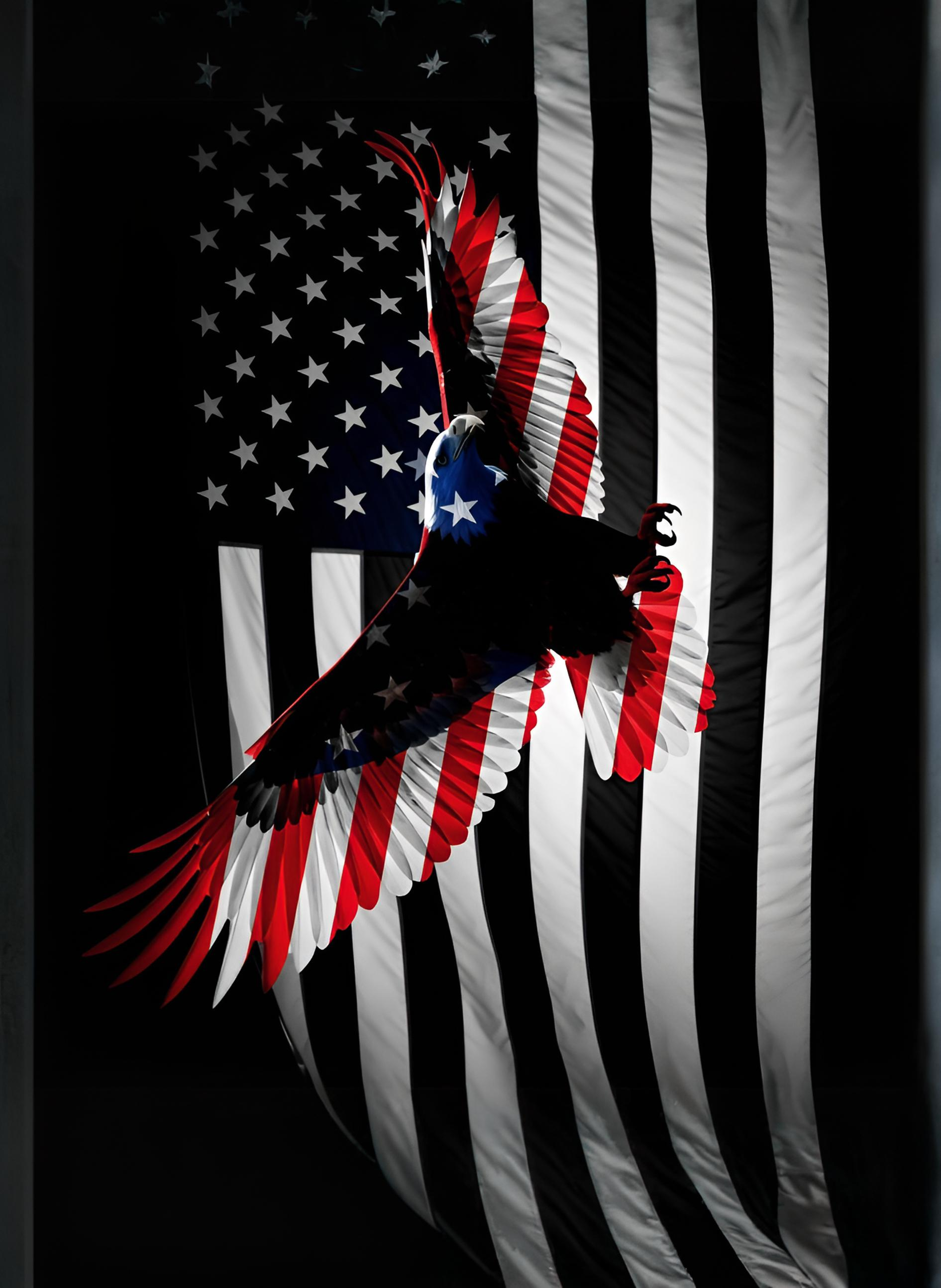 American Heritage Graphic Short Tee - "Freedom's Flight"