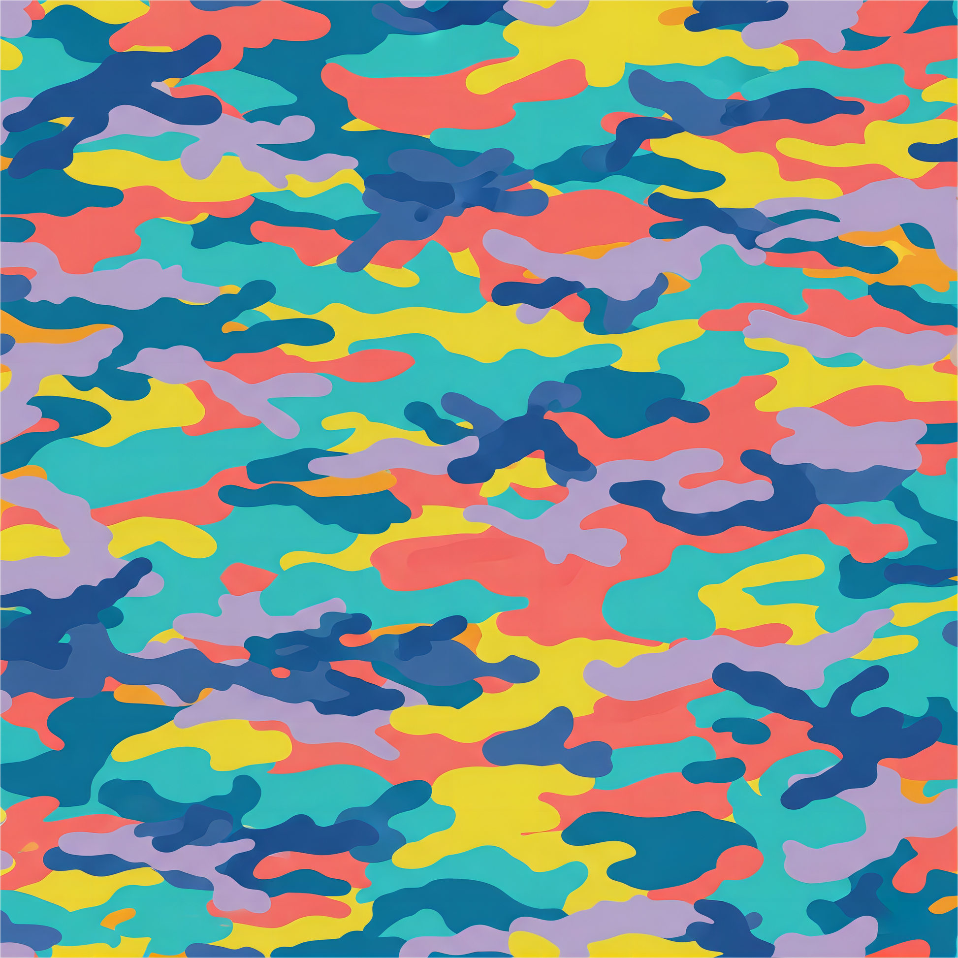 American Heritage Graphic Short Tee - Tropical Sunset Camo