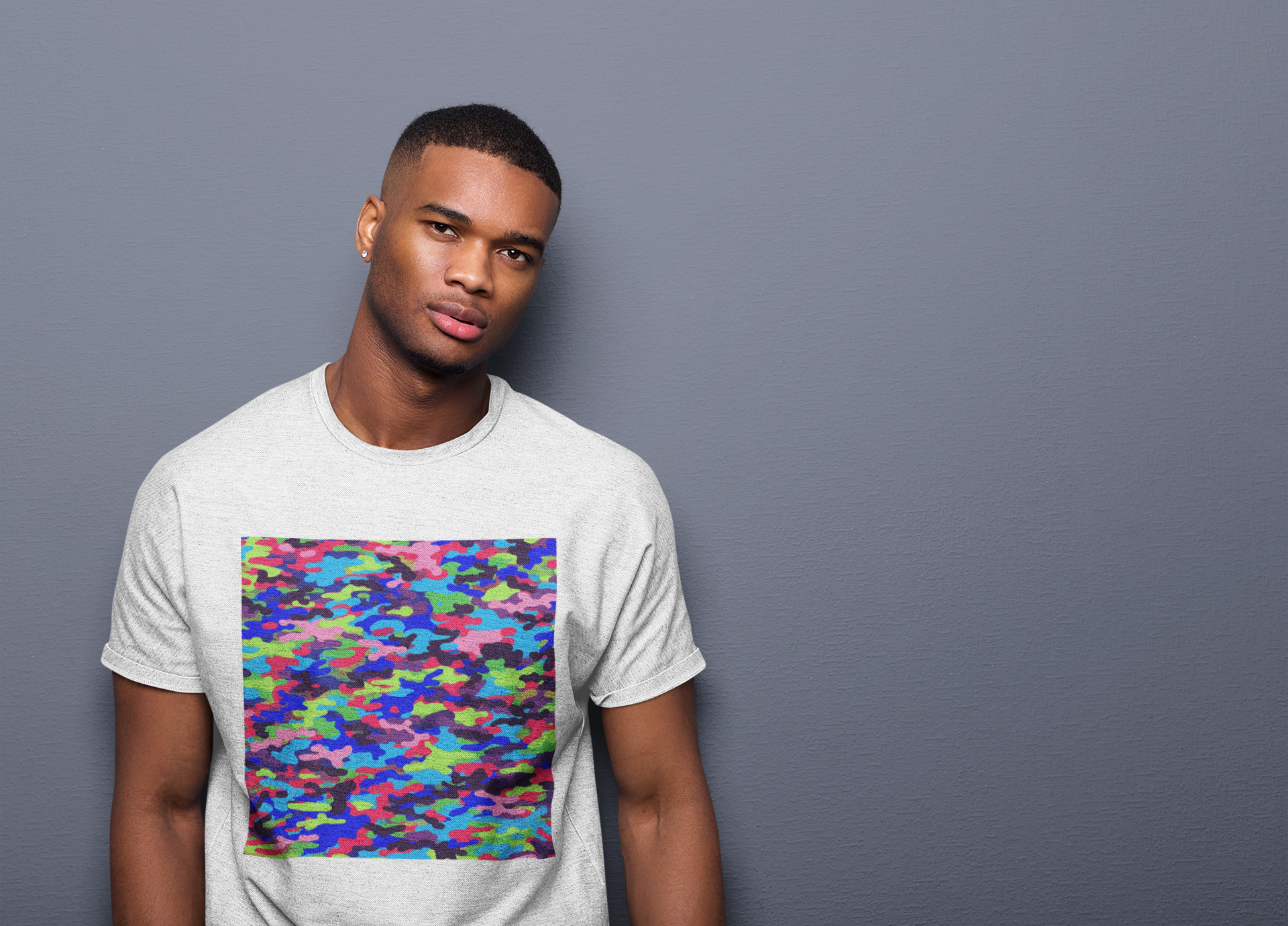 American Heritage Graphic Short Tee - High Energy Camo