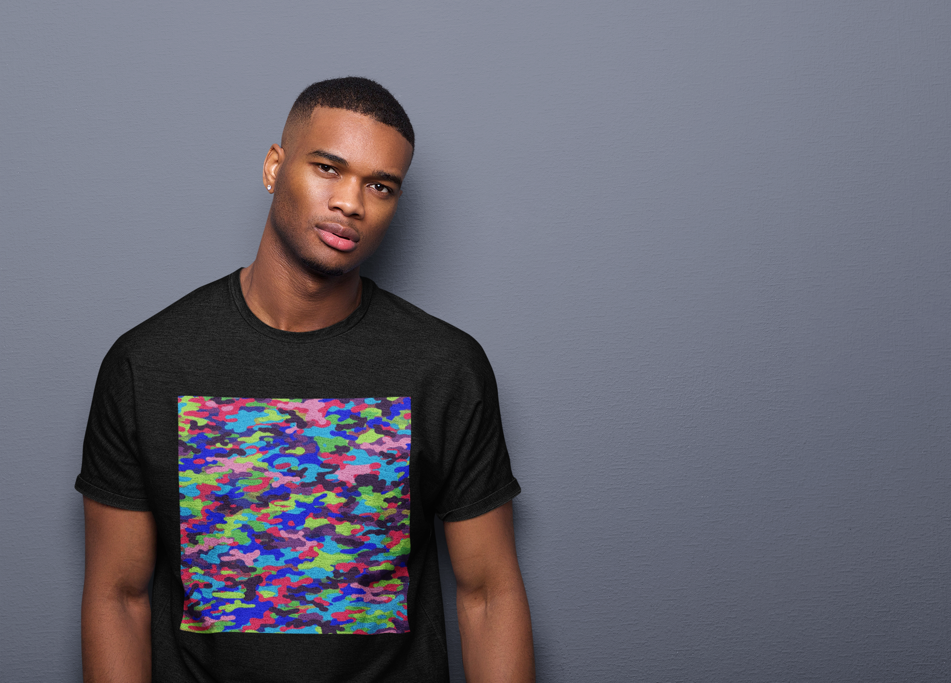 American Heritage Graphic Short Tee - High Energy Camo