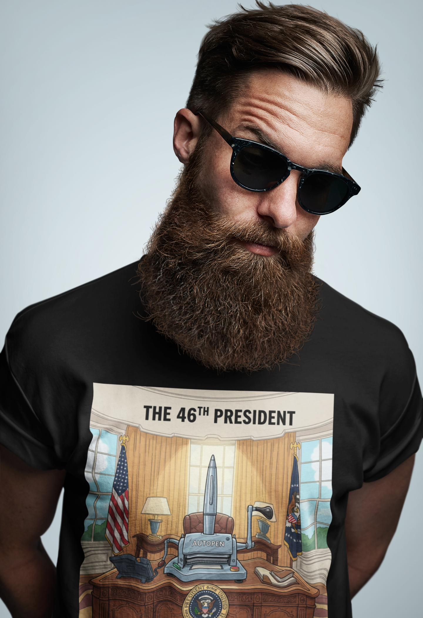 Graphic Tee - Funny Joe Biden "The 46th President: Autopen"