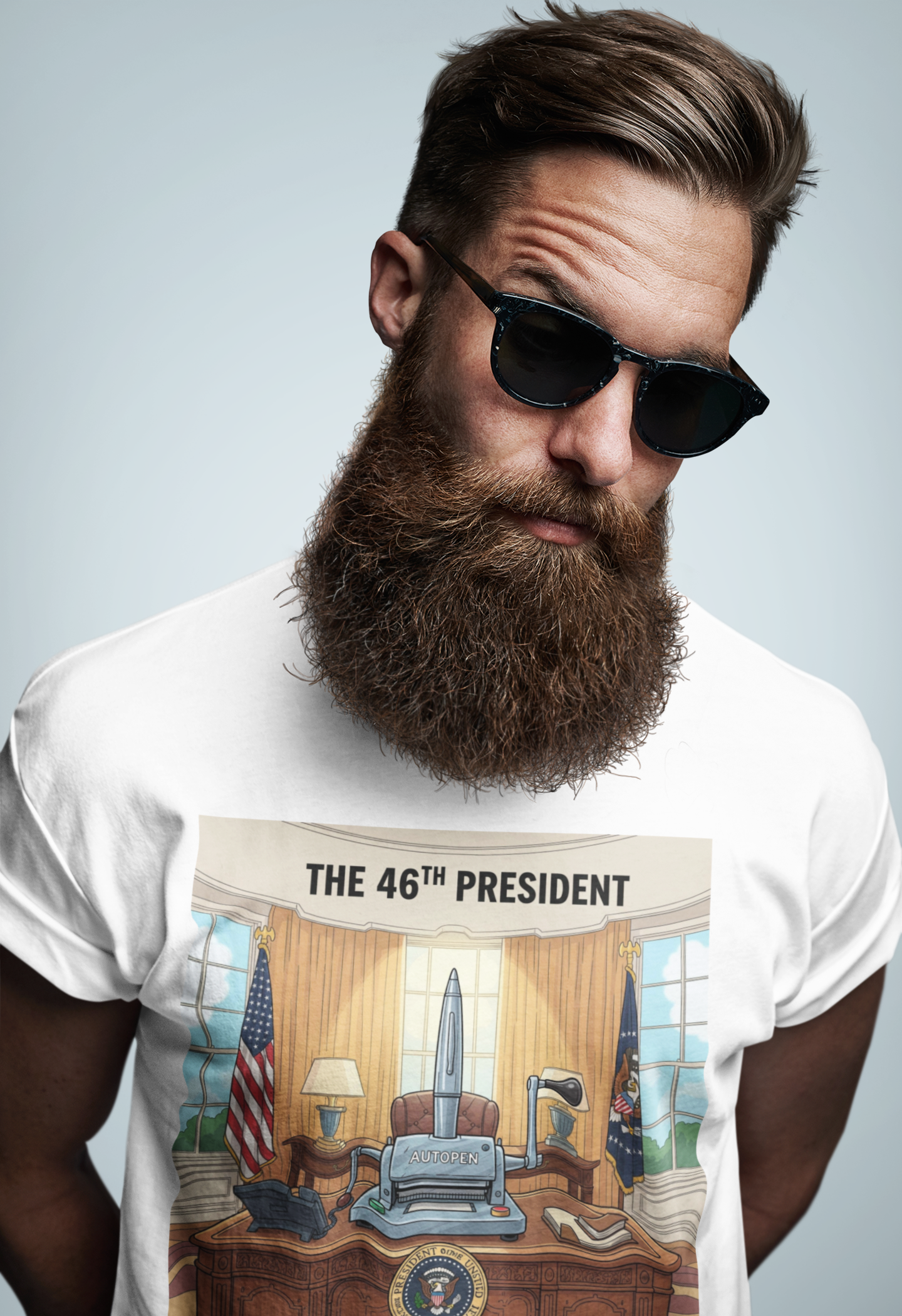 Graphic Tee - Funny Joe Biden "The 46th President: Autopen"