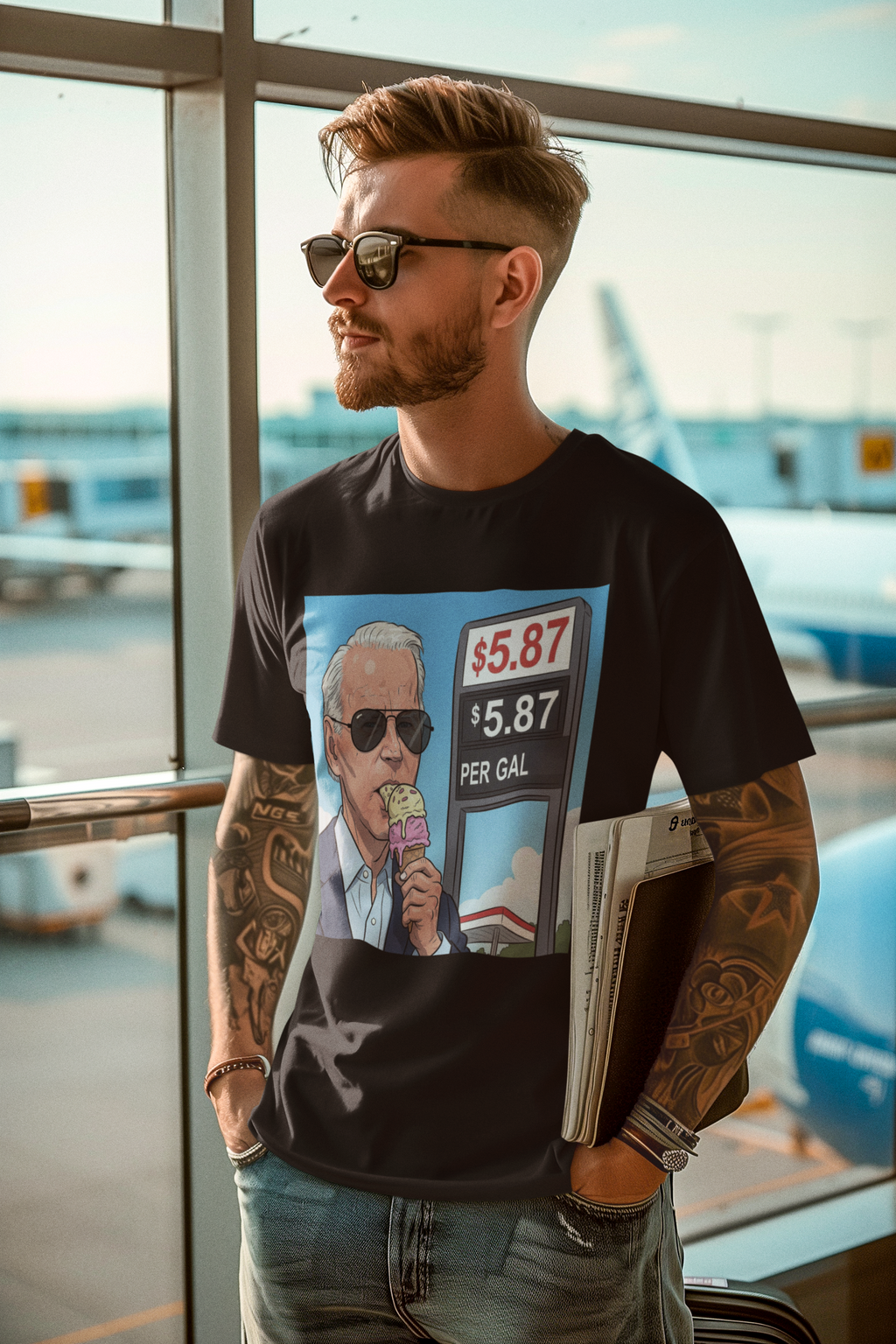 Graphic Tee - Funny Joe Biden "Fueling America"