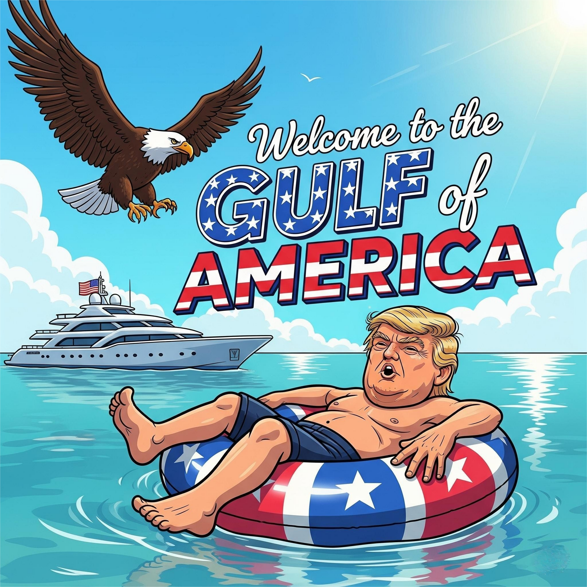 Graphic Tee - Funny "The Gulf of AMERICA"