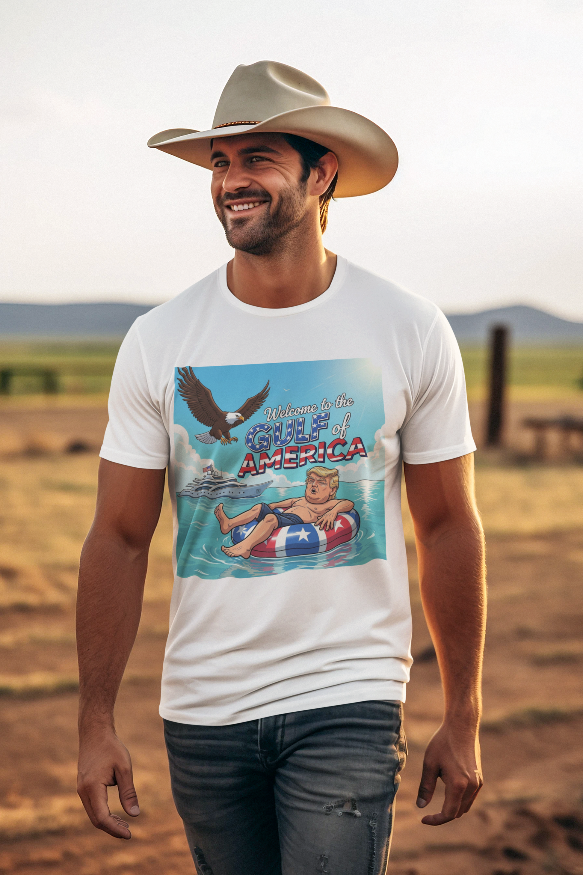 Graphic Tee - Funny "The Gulf of AMERICA"