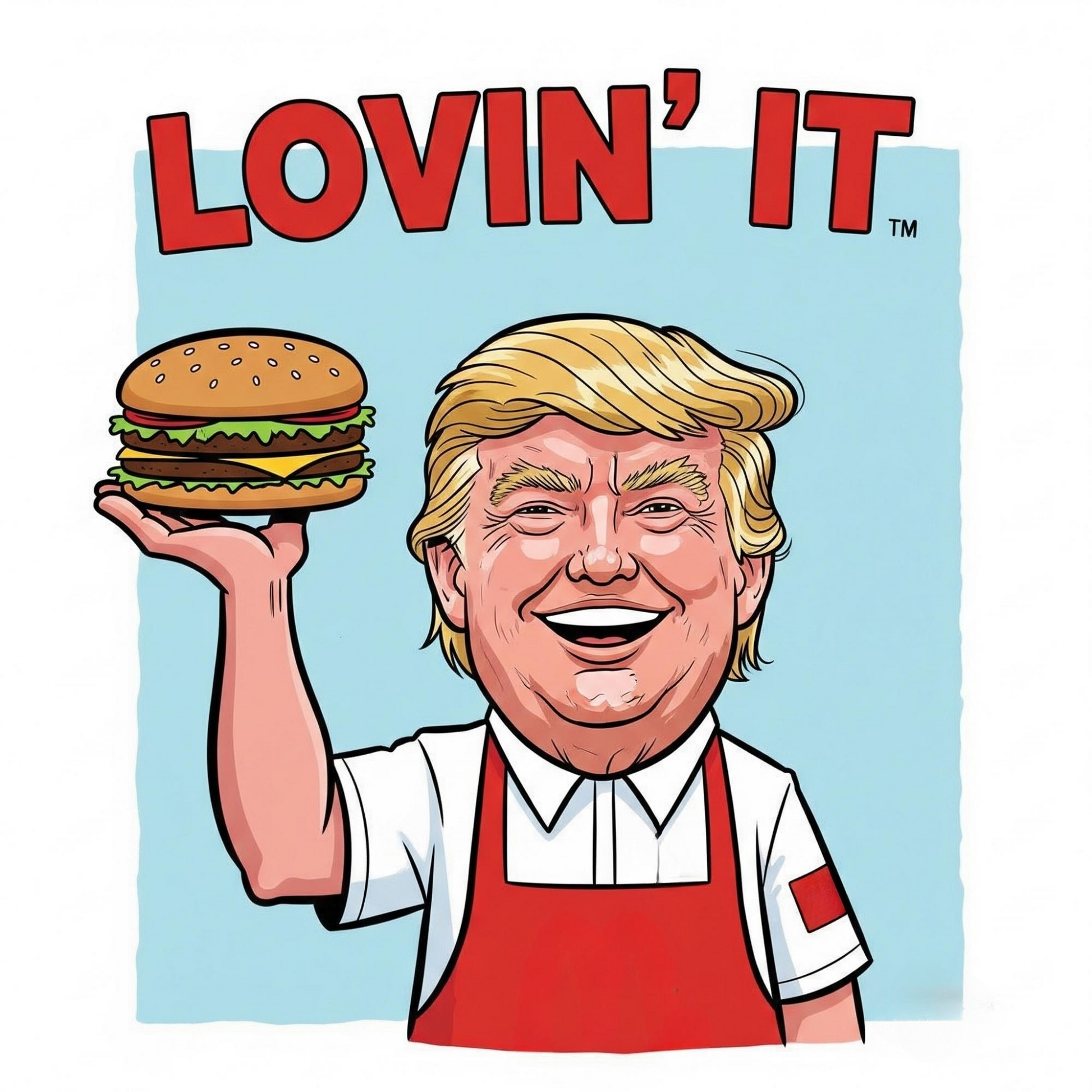 Graphic Tee - Funny "Trump Lovin' it"
