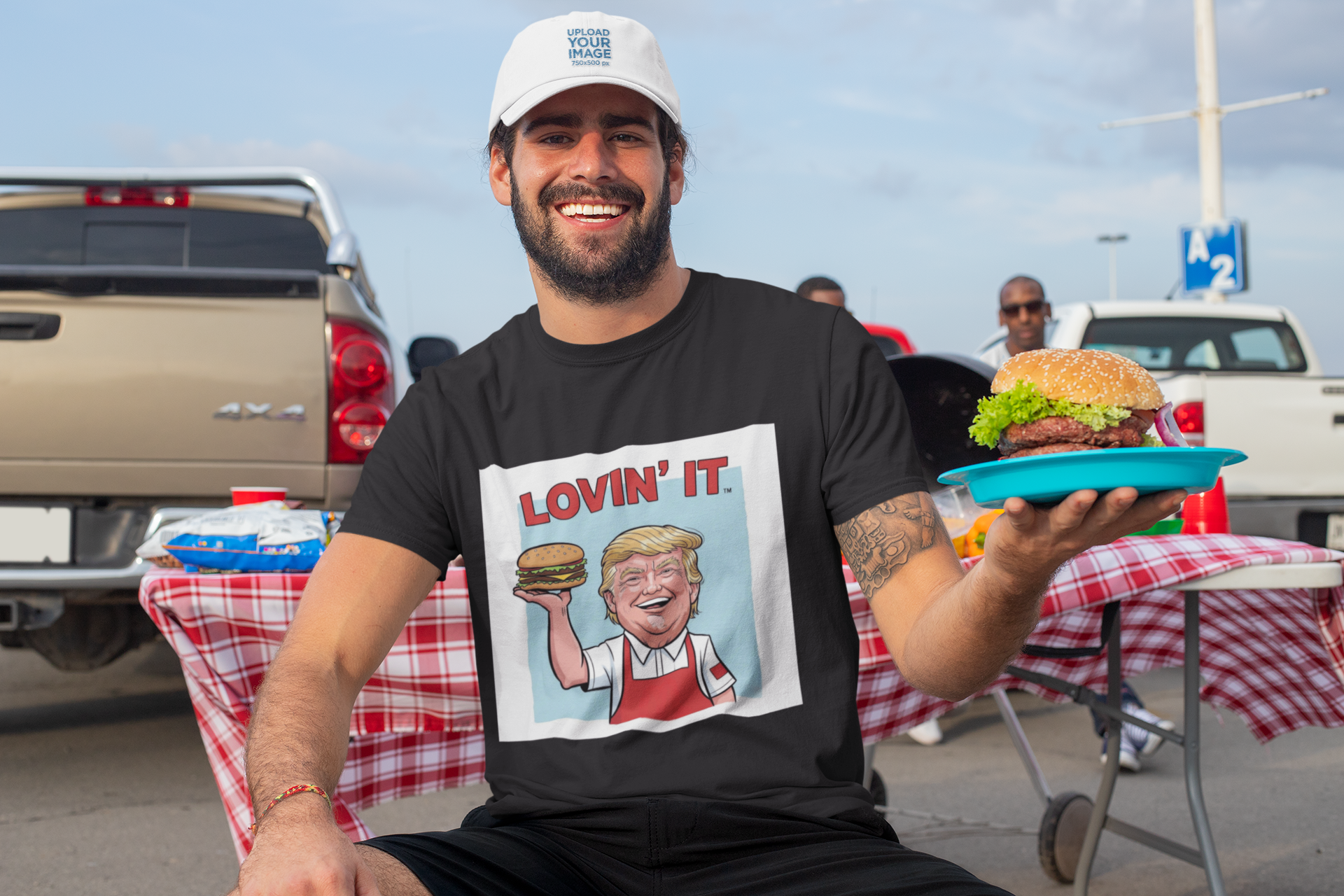 Graphic Tee - Funny "Trump Lovin' it"