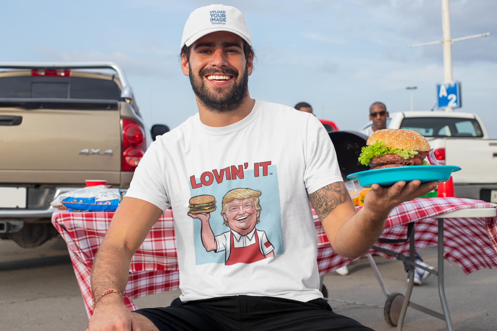 Graphic Tee - Funny "Trump Lovin' it"