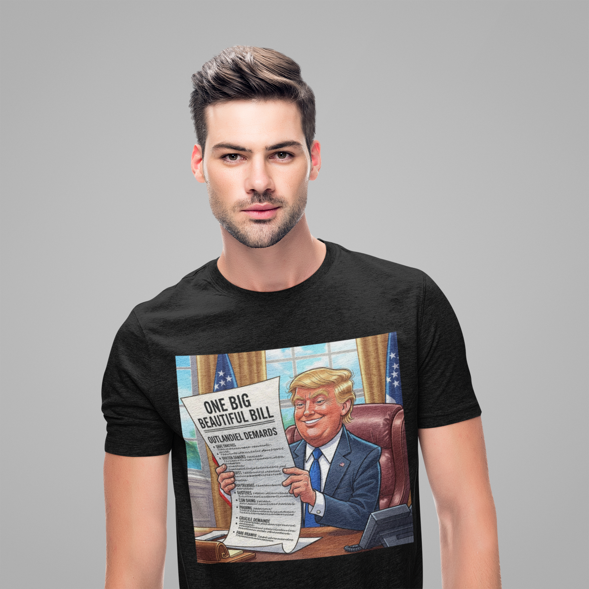 Graphic Tee - Funny "Trump's Big Beautiful Bill"