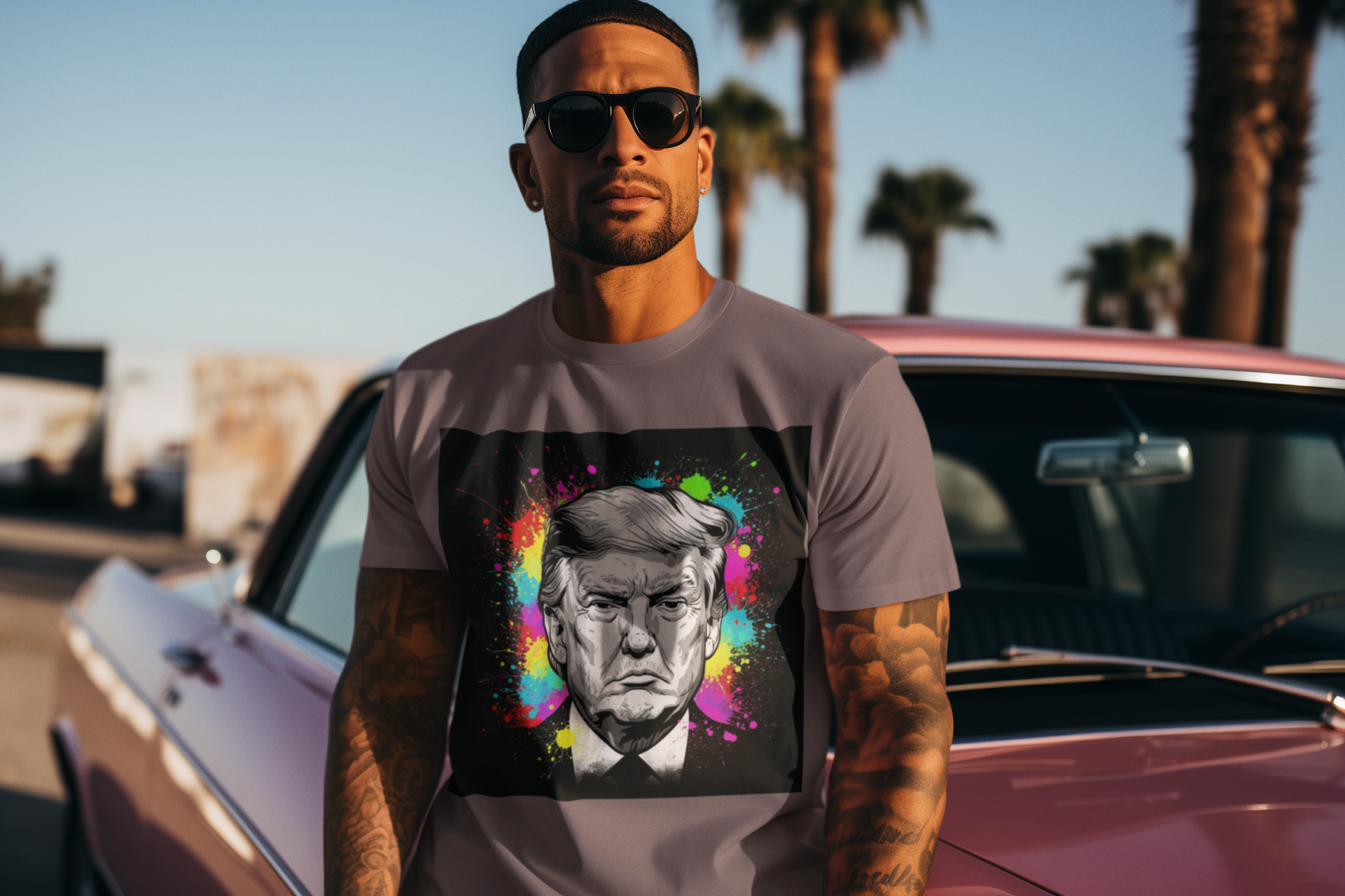 Graphic Tee - Street Collection: "Neon Graffiti"