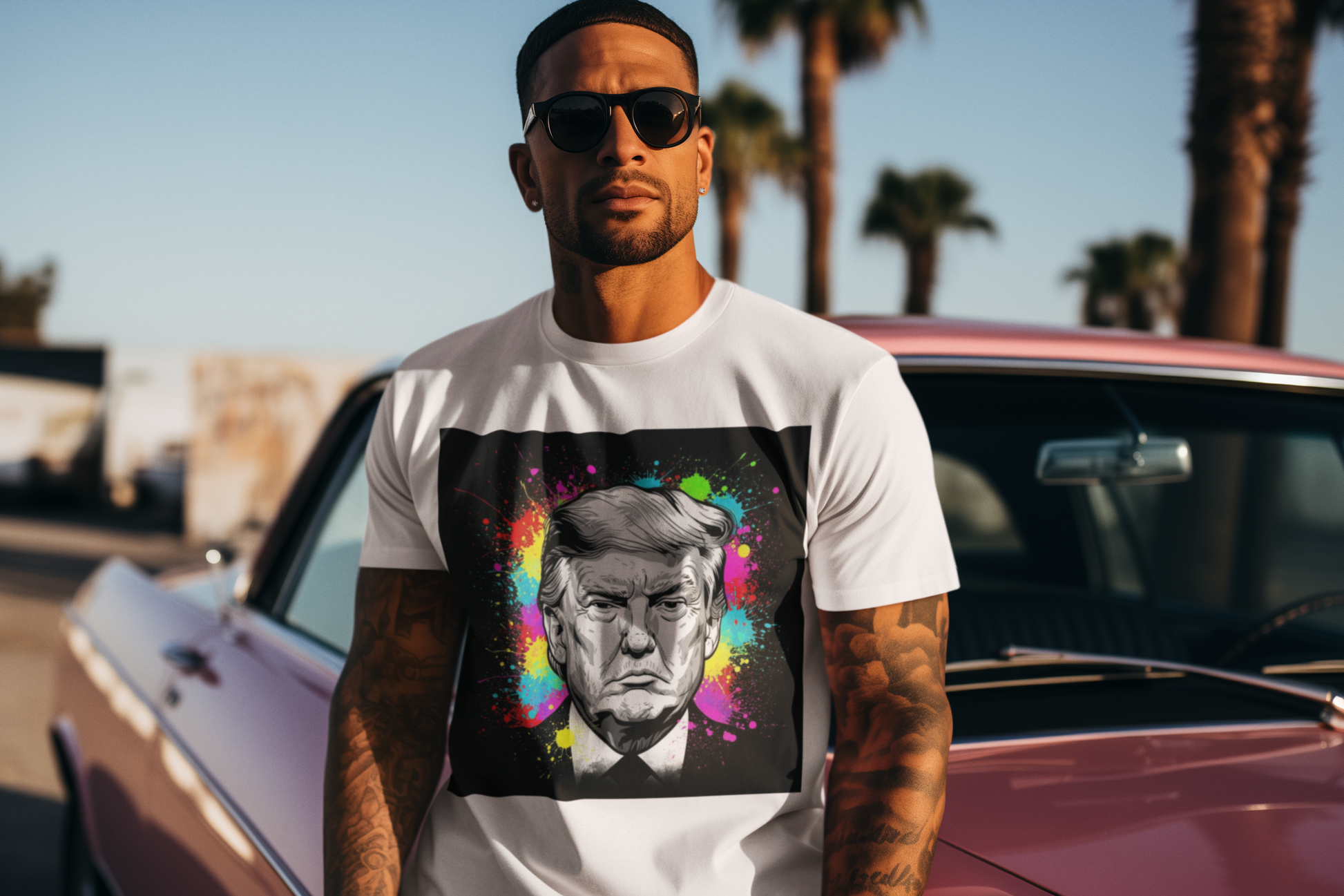 Graphic Tee - Street Collection: "Neon Graffiti"