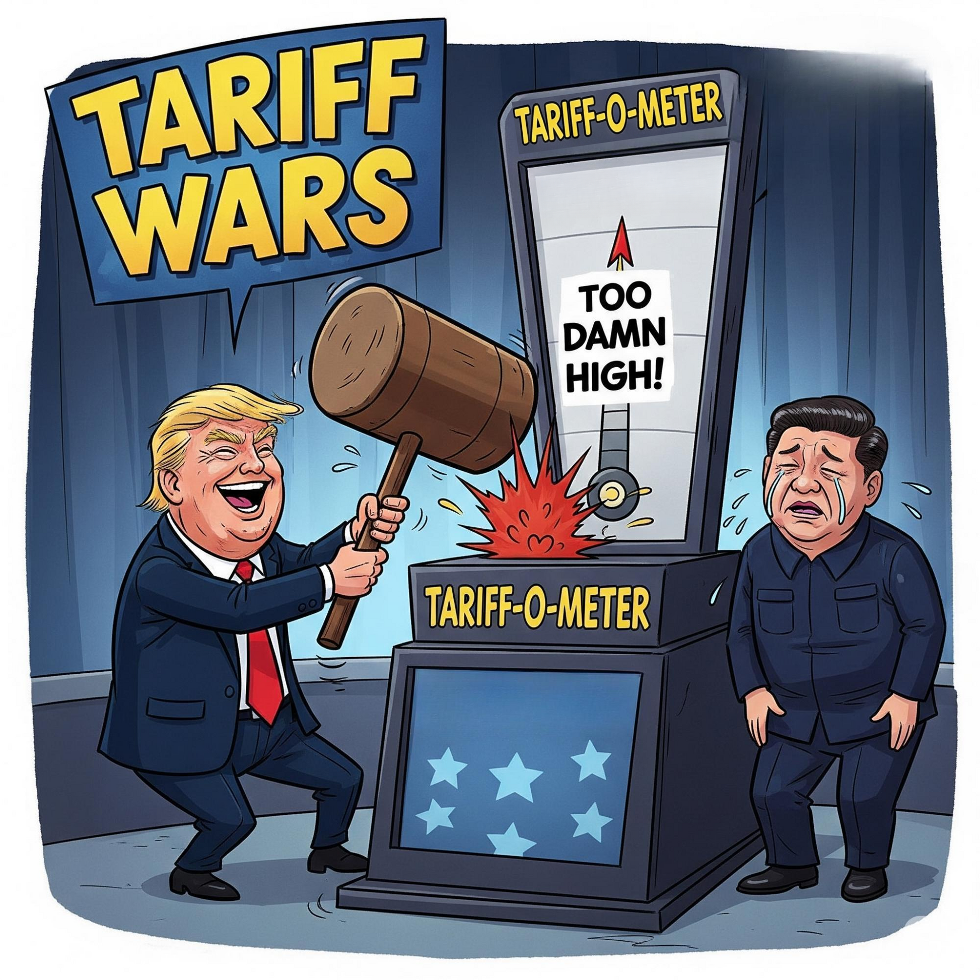 Graphic Tee - Funny "Tariff Wars"