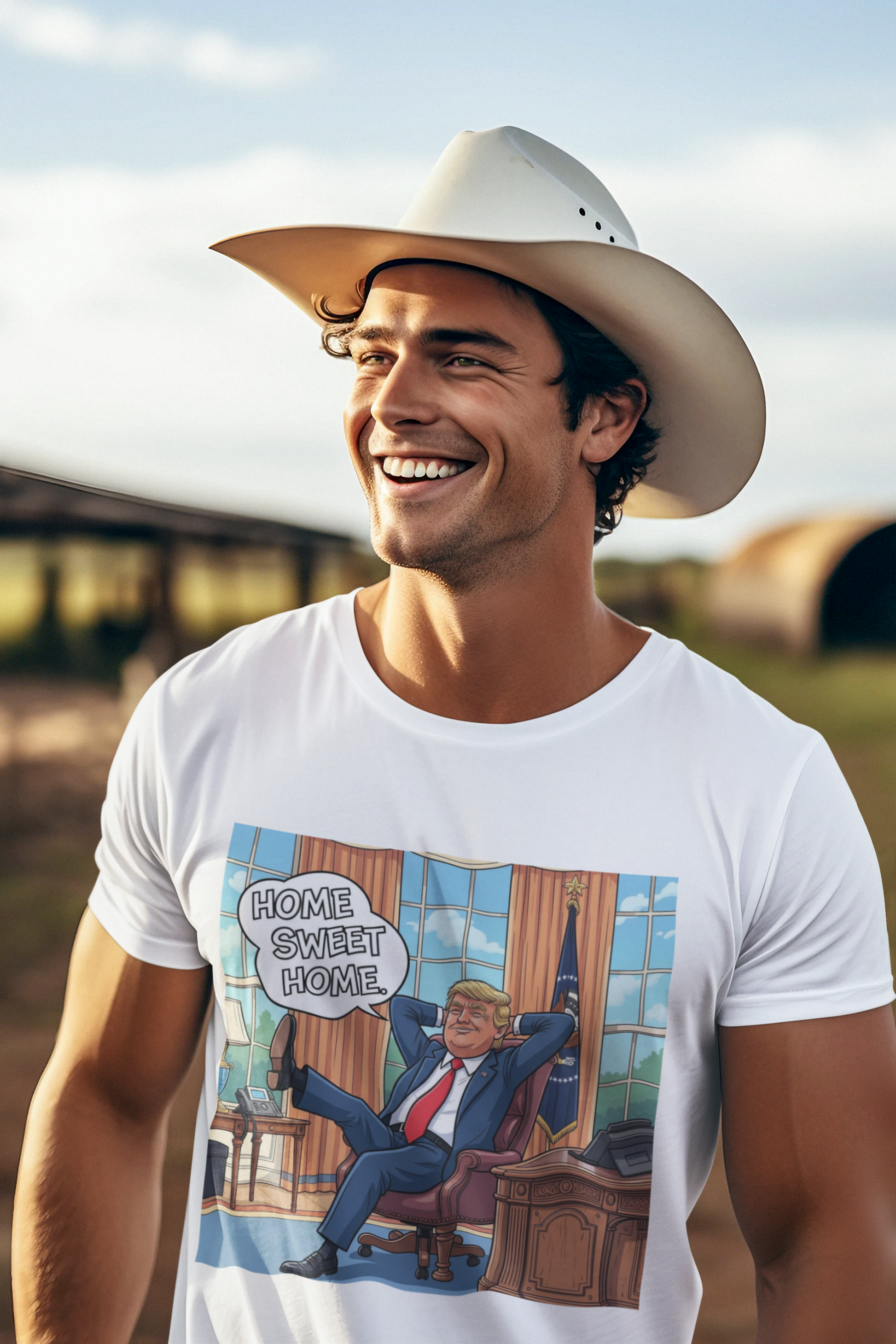 Graphic Tee - Funny "Home Sweet Home"