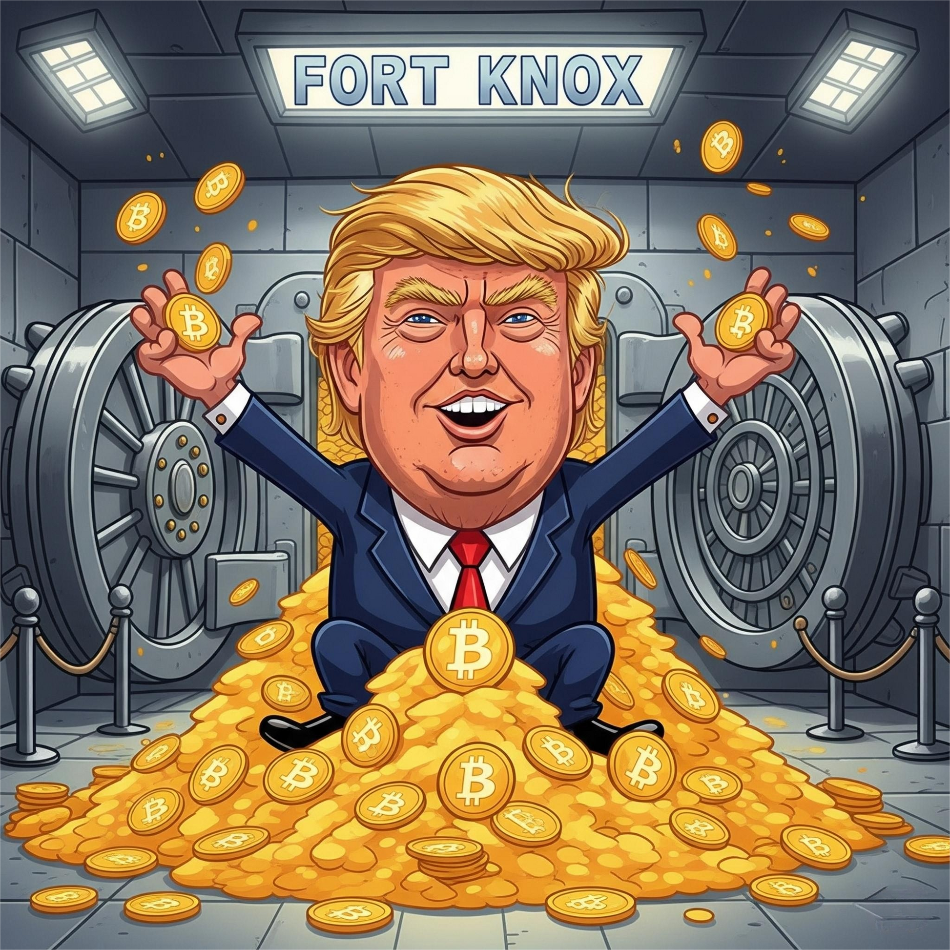 Graphic Tee - Funny "Crypto King"