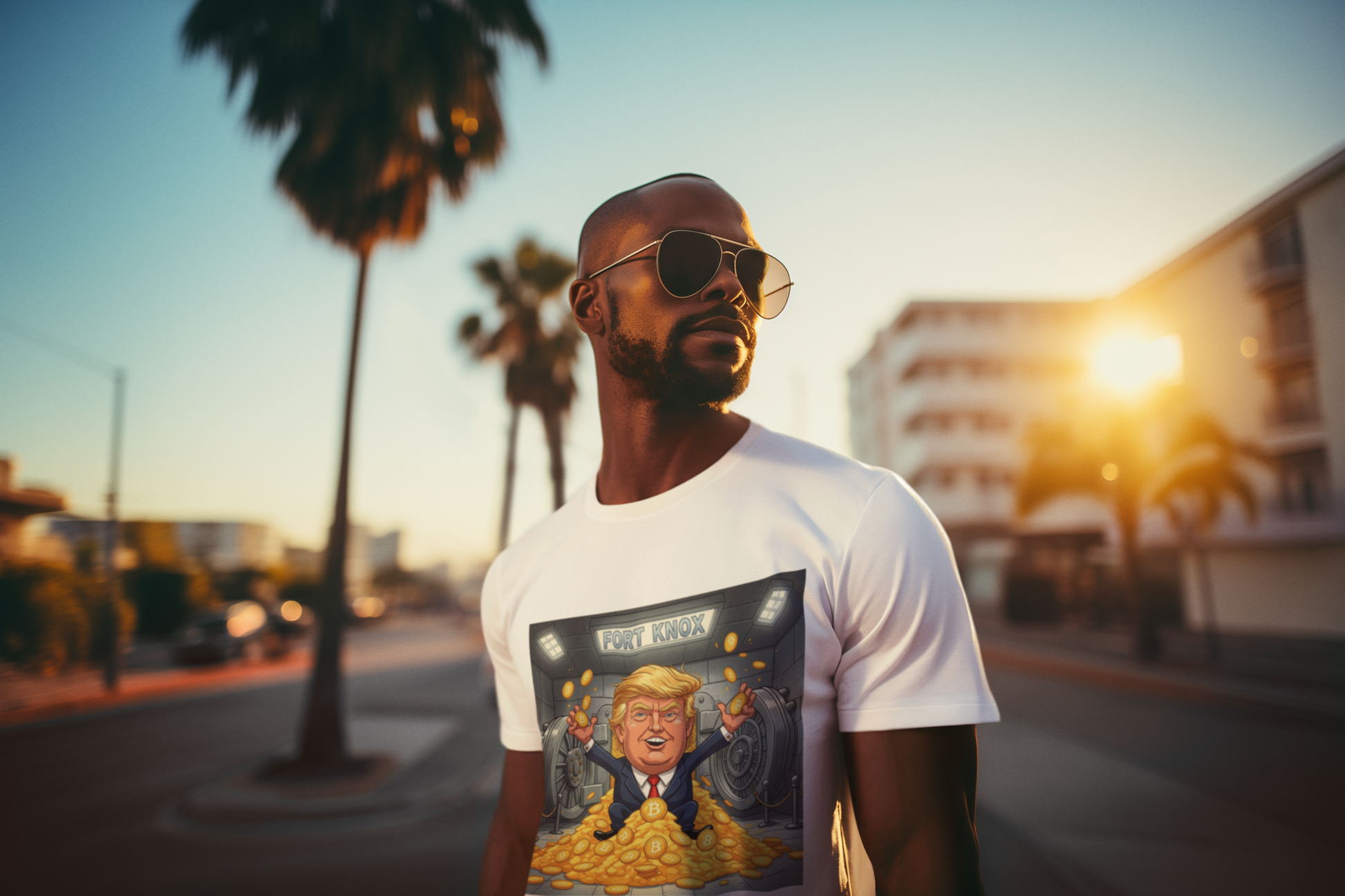 Graphic Tee - Funny "Crypto King"