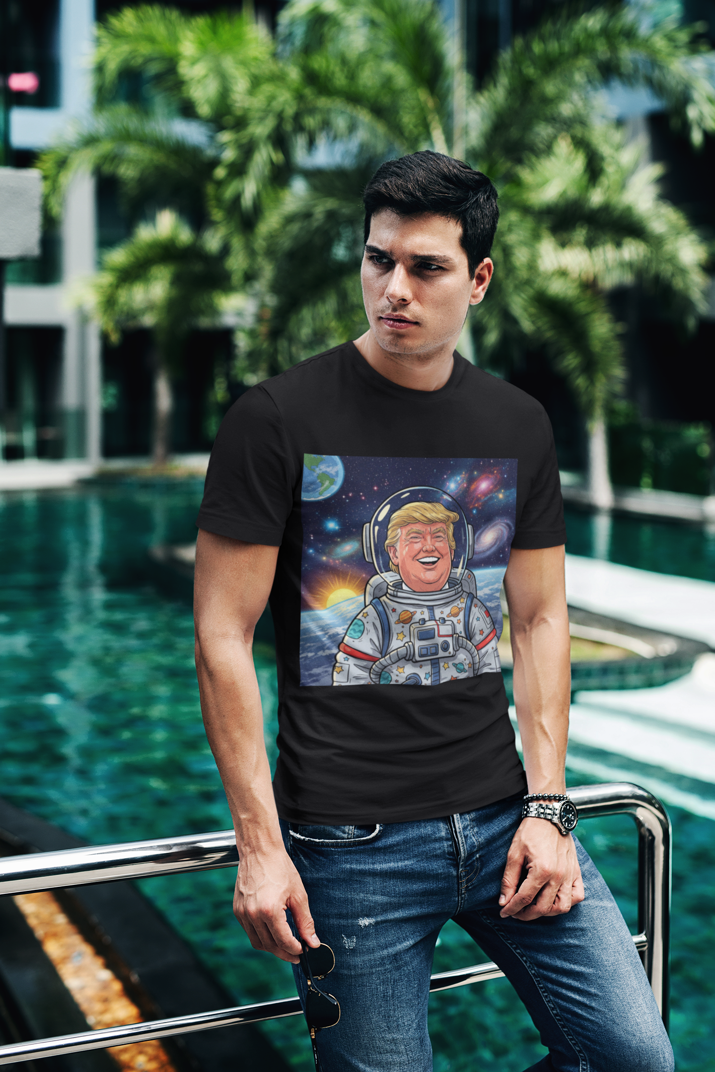 Graphic Tee - Funny "Make the Galaxy Great Again"