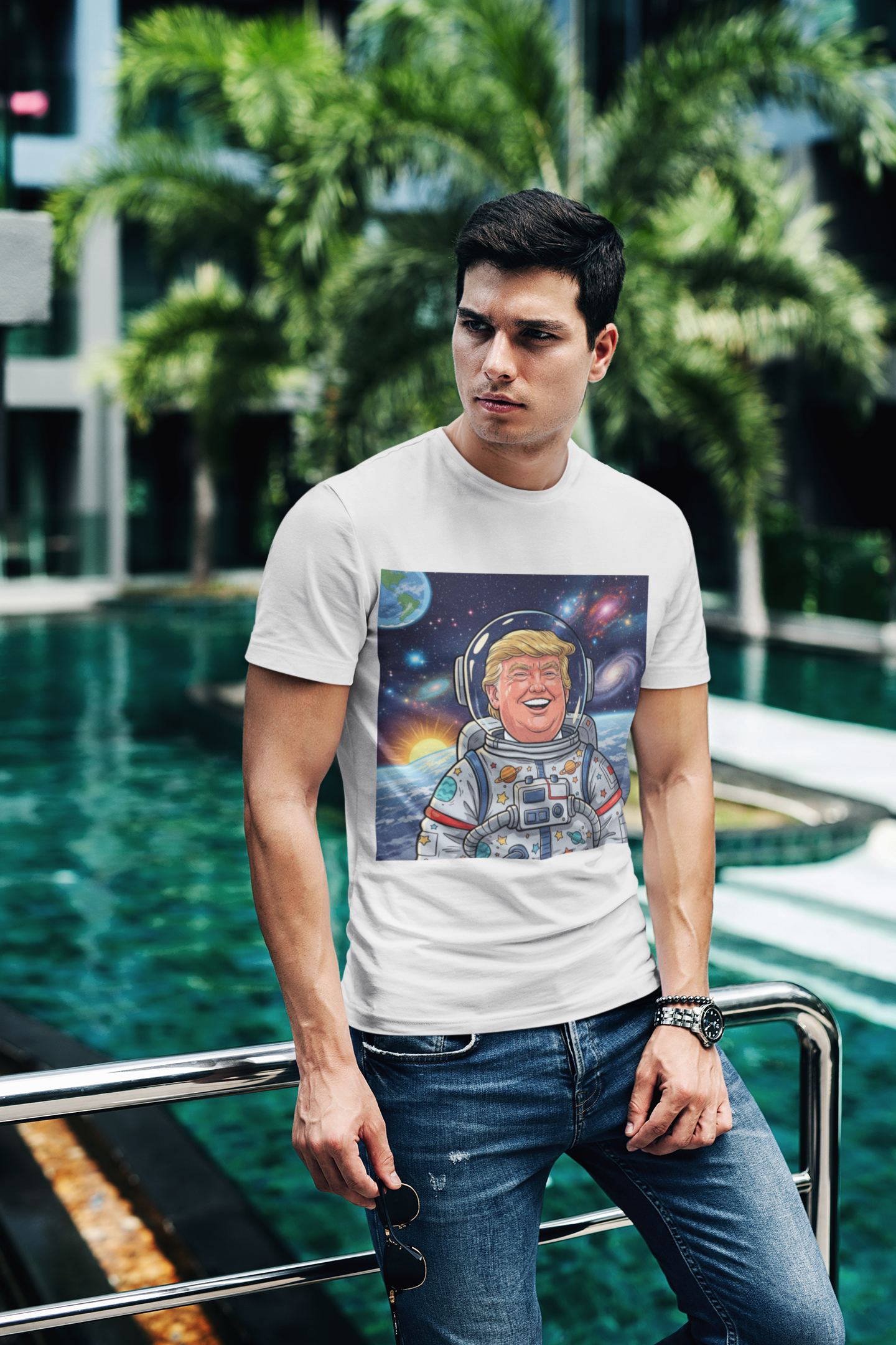 Graphic Tee - Funny "Make the Galaxy Great Again"
