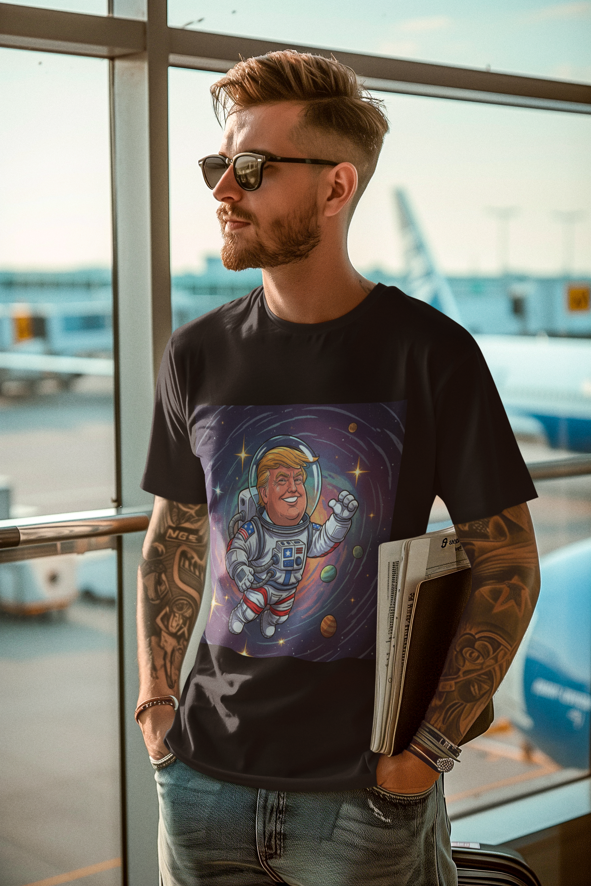 Graphic Tee - Funny "Make the Galaxy Great Again v2"