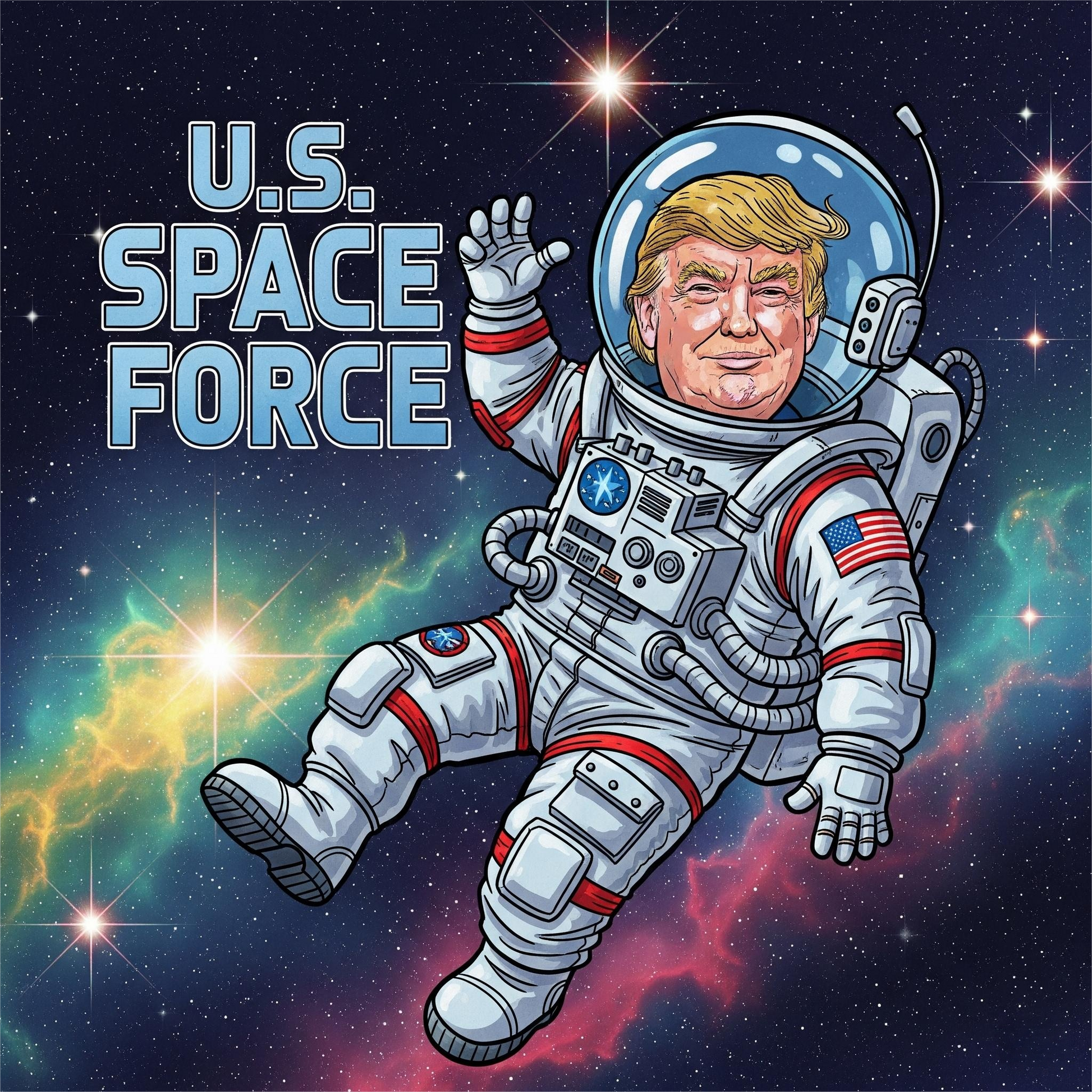 Graphic Tee - Funny "US Space Force"