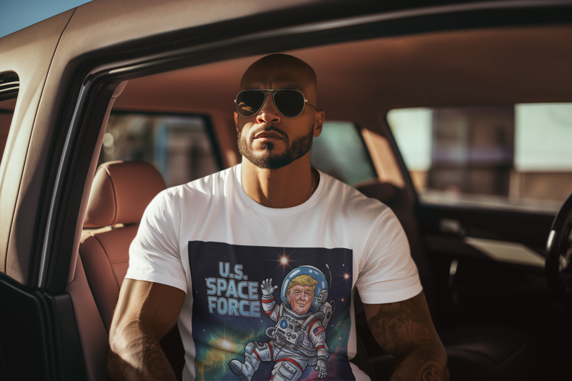 Graphic Tee - Funny "US Space Force"