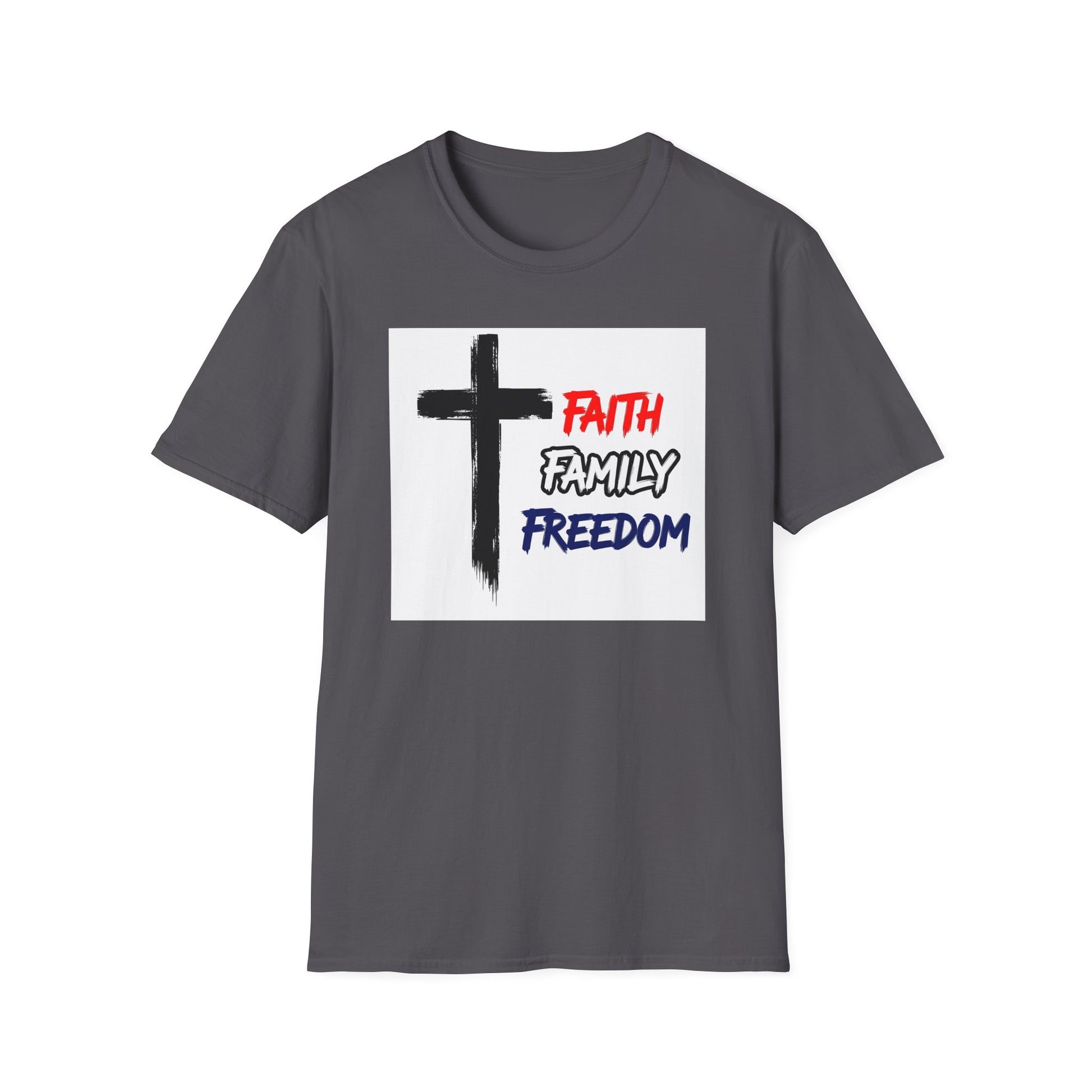 American Heritage Graphic Short Tee - "Faith Family Freedom V.1"