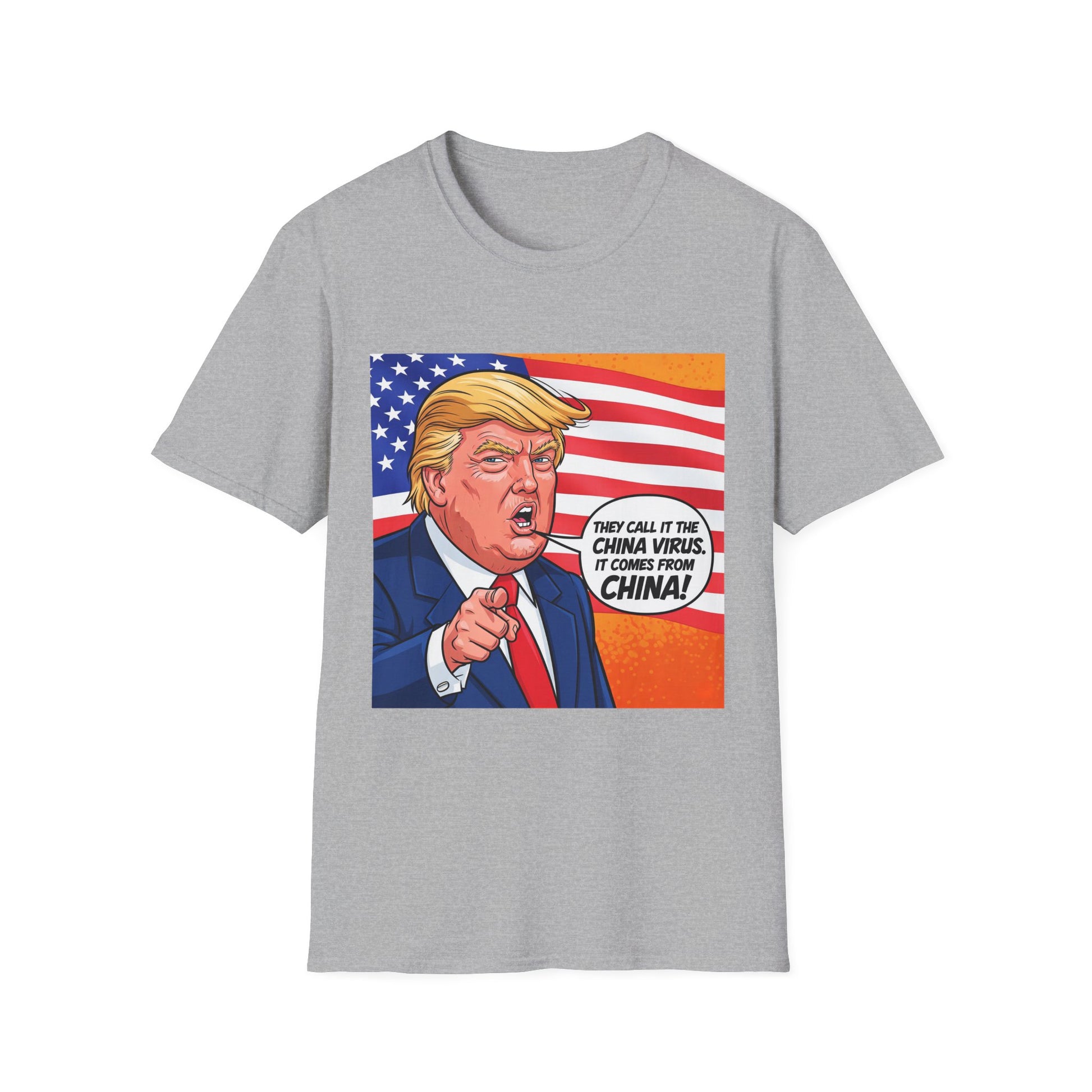 Graphic Tee - Funny "China Virus"