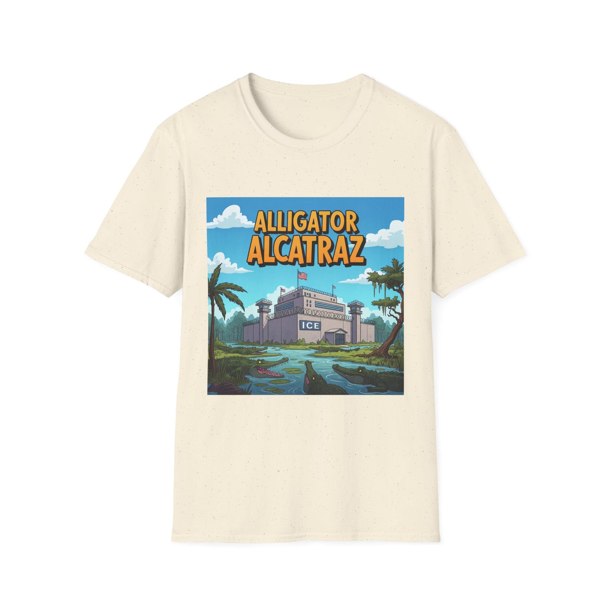 Graphic Tee - Funny "Alligator Alcatraz"