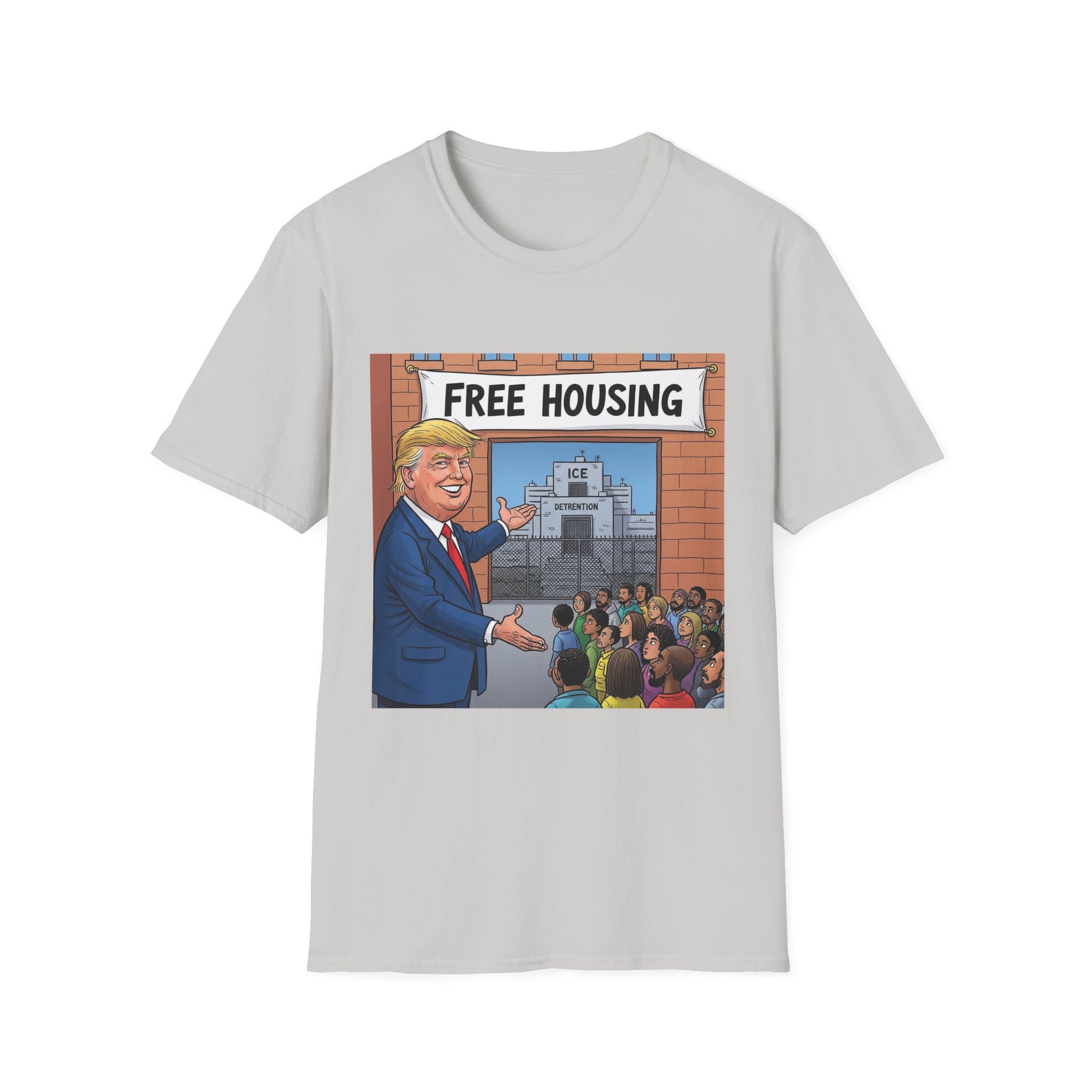 Graphic Tee - Funny "Free Housing"