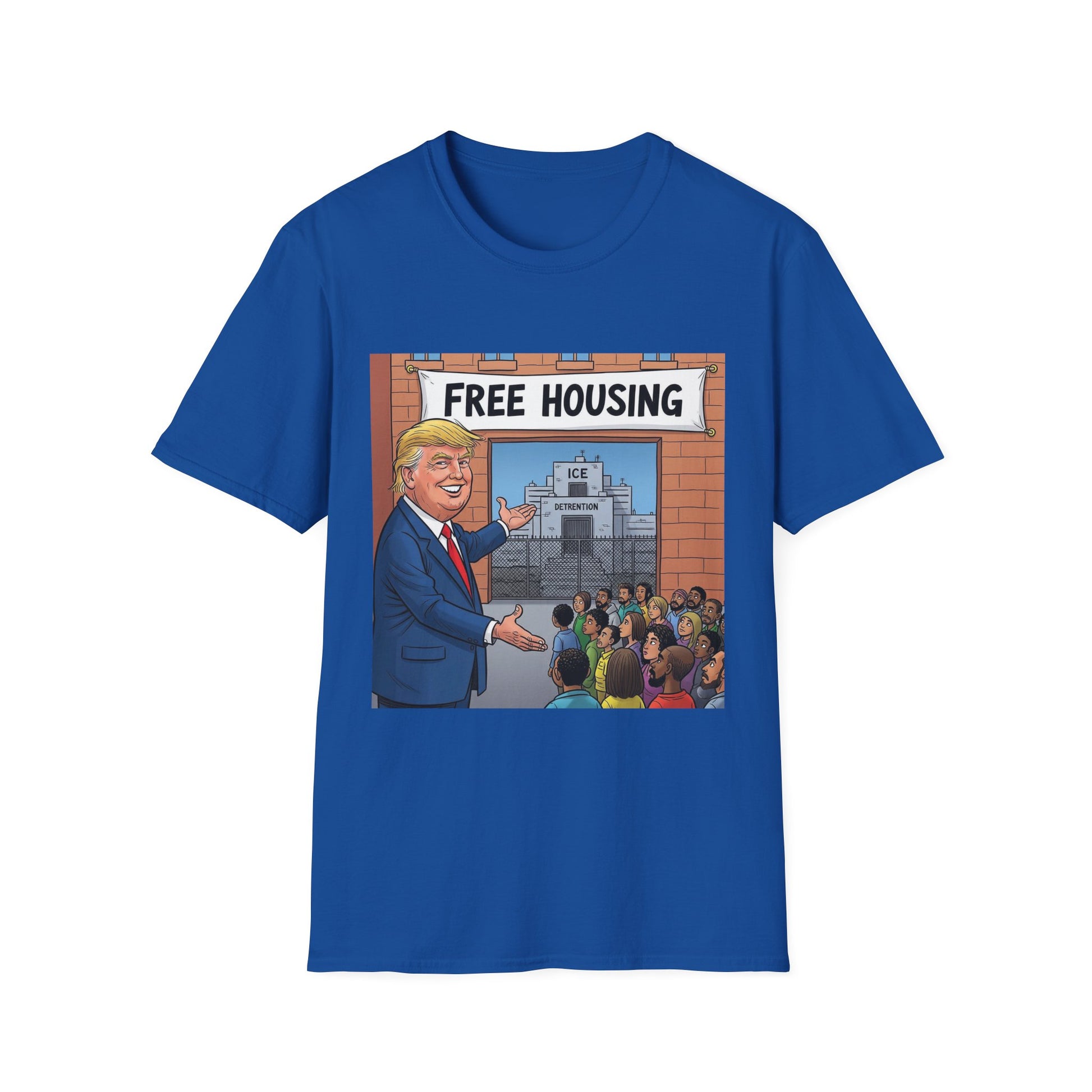 Graphic Tee - Funny "Free Housing"