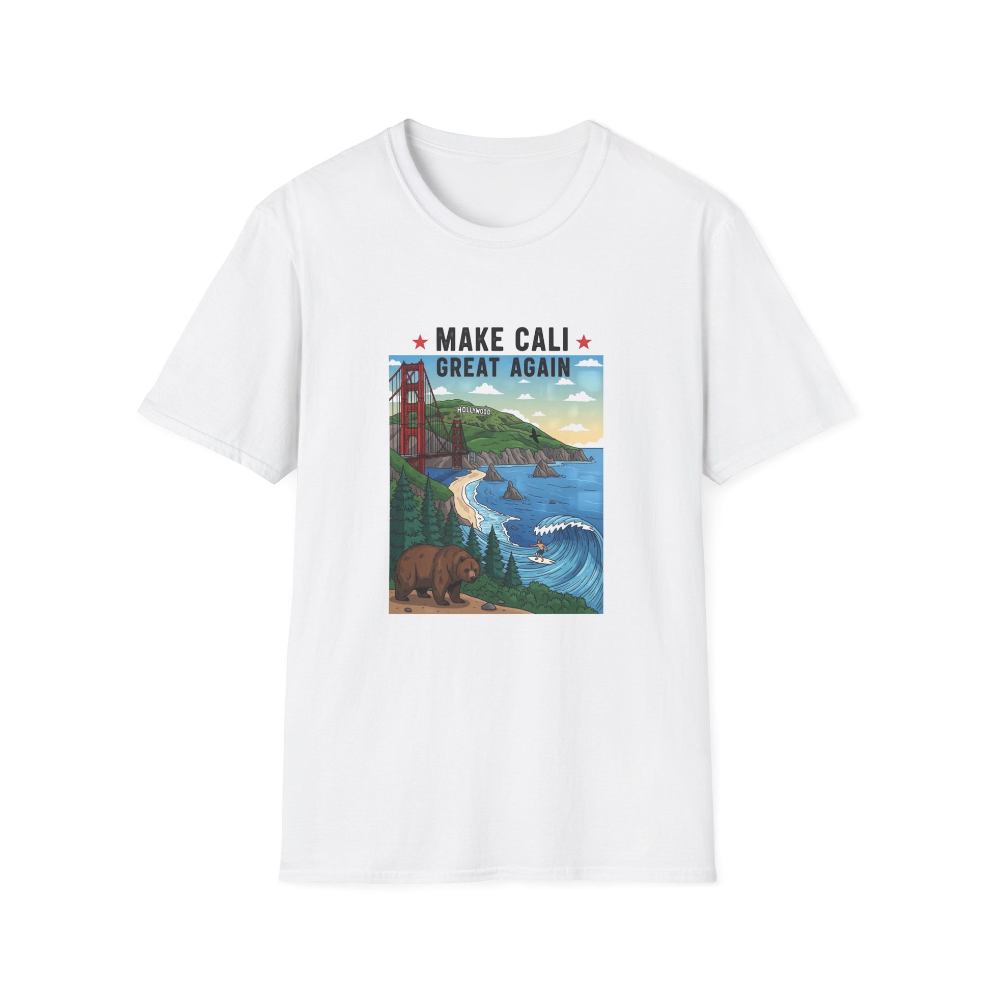 Graphic Tee - Funny "Make Cali Great Again!"