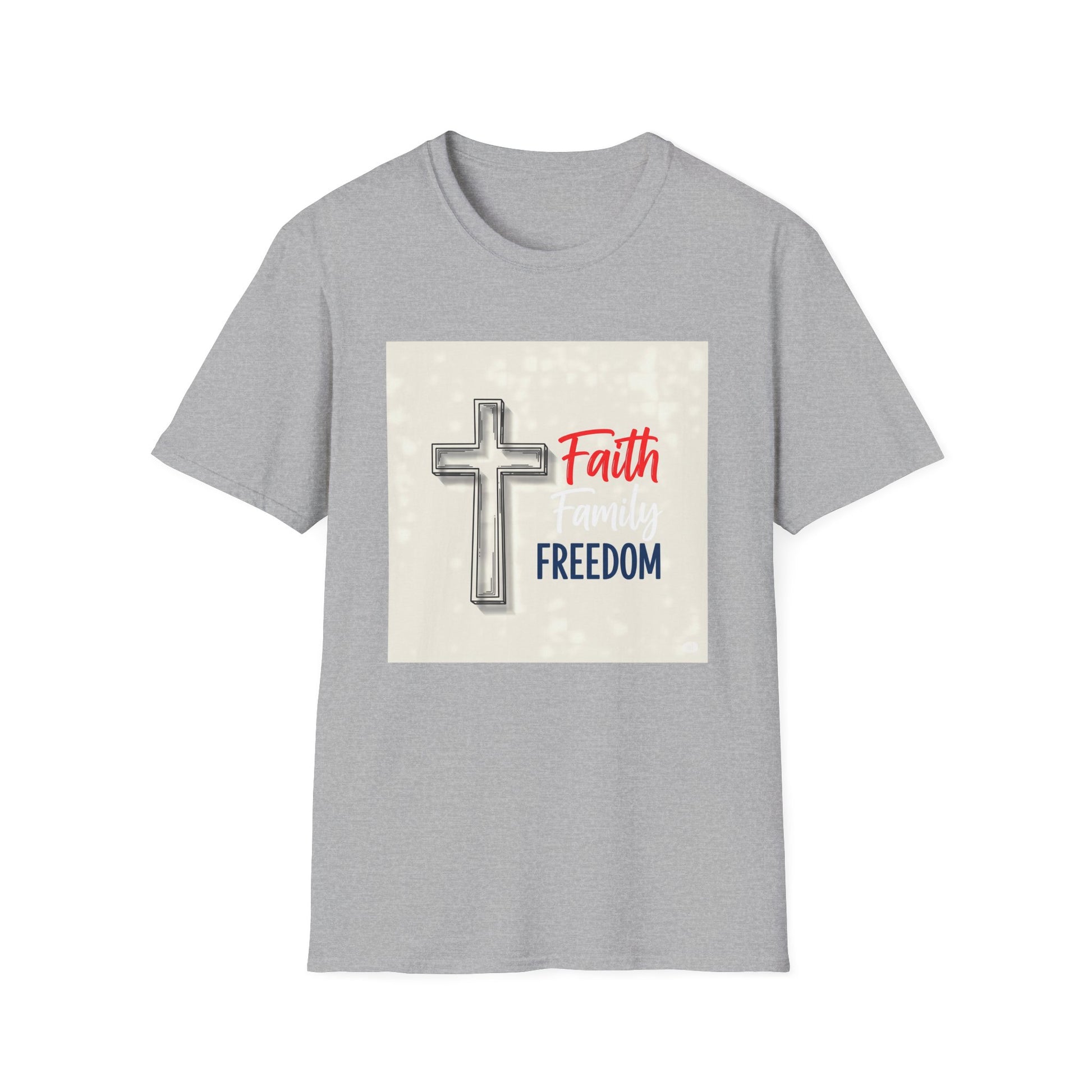 American Heritage Graphic Short Tee - "Faith Family Freedom V.4"