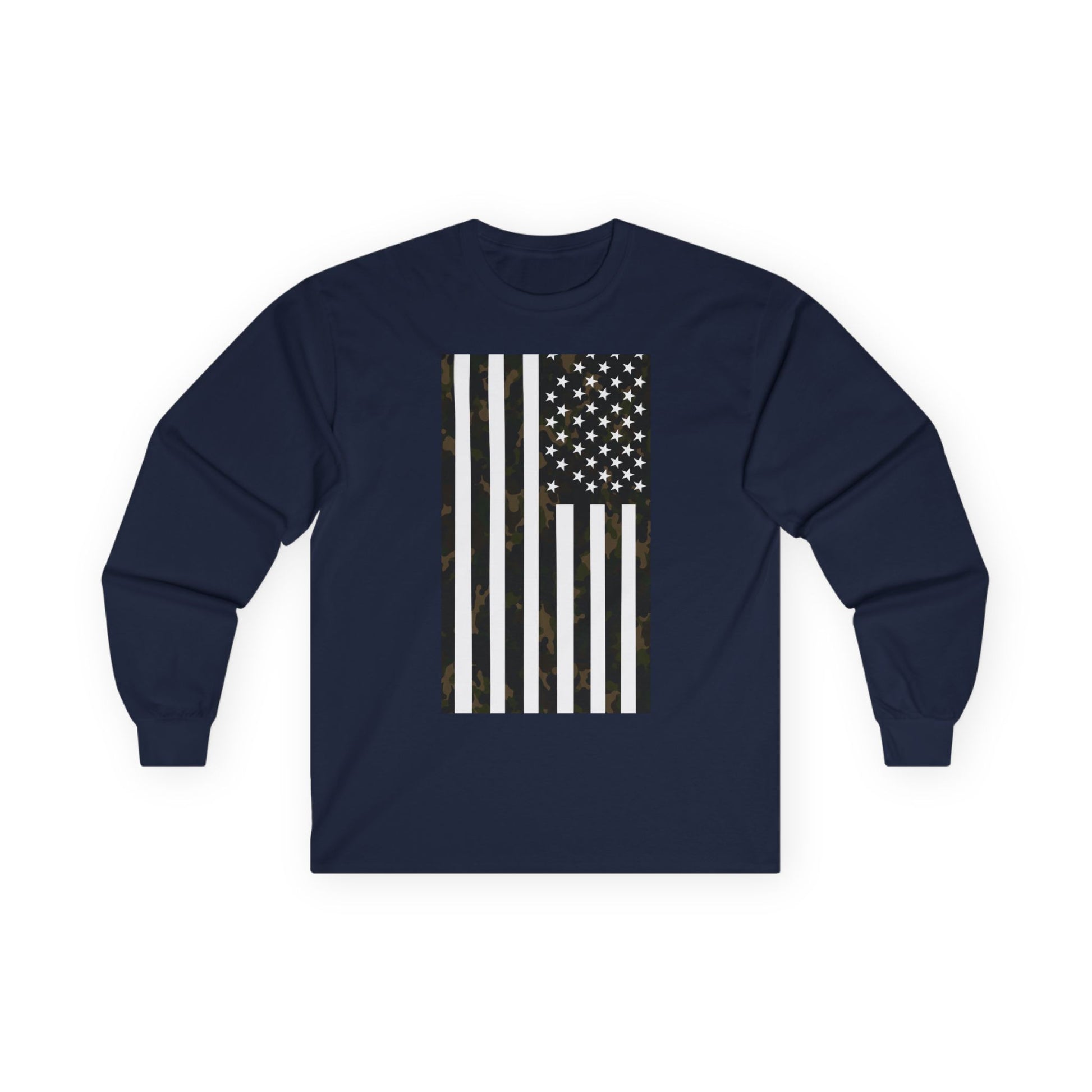 Copy of American Heritage Graphic Long Sleeve Tee - Army Green Camo"
