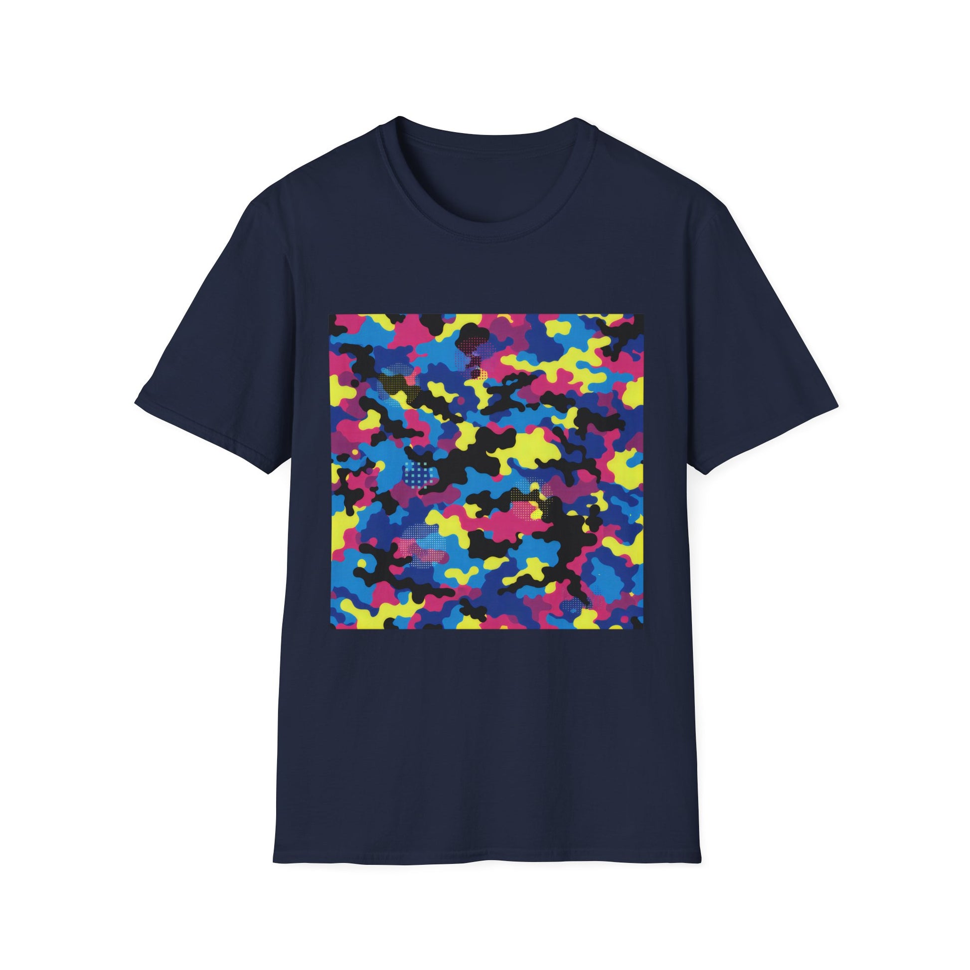 American Heritage Graphic Short Tee - Urban Warfare Camo - Retro Neon Pop