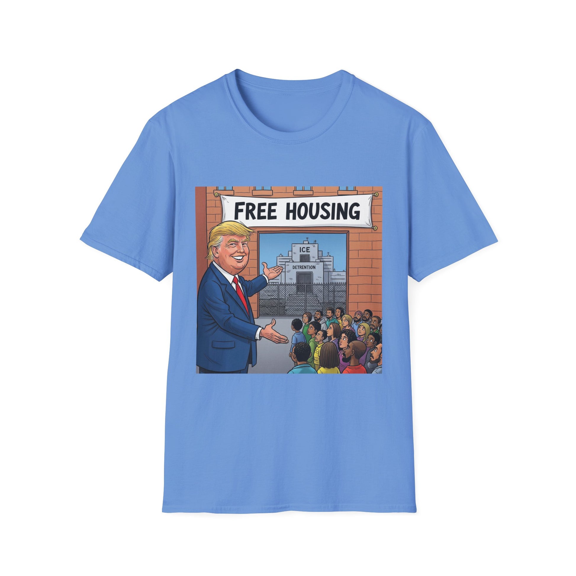 Graphic Tee - Funny "Free Housing"