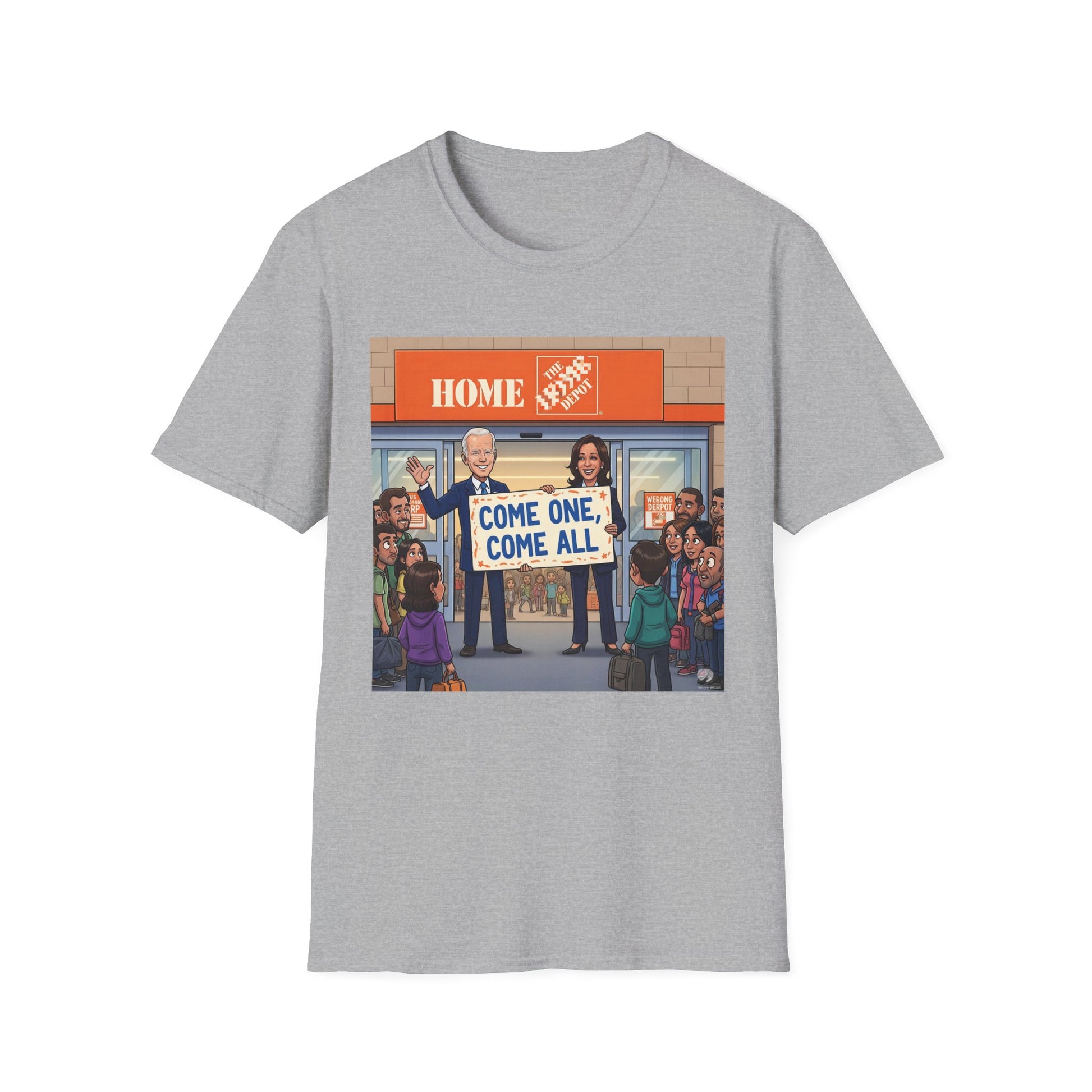 Graphic Tee - Funny Biden "Welcome Home"