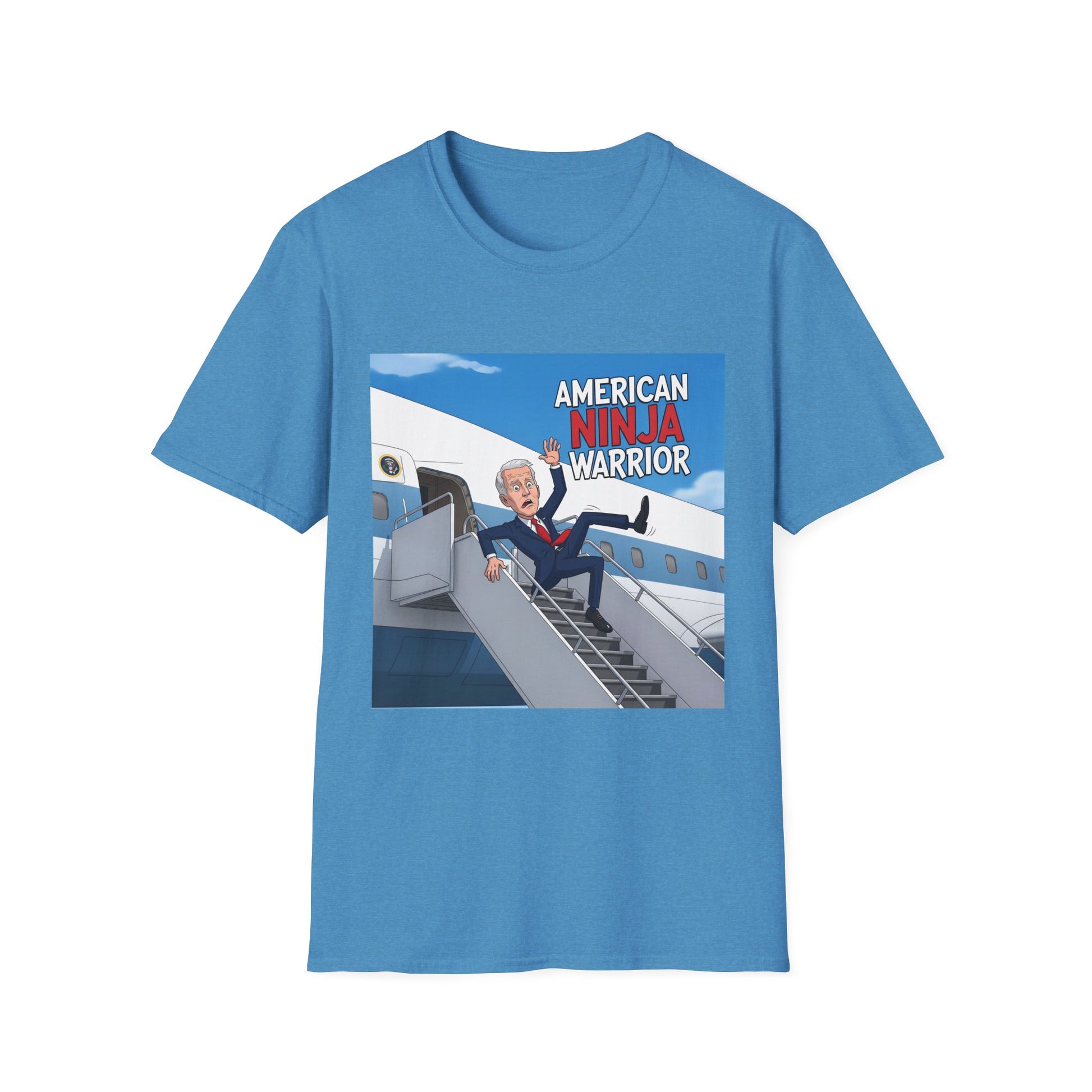 Graphic Tee - Funny Joe Biden "American Ninja Warrior"