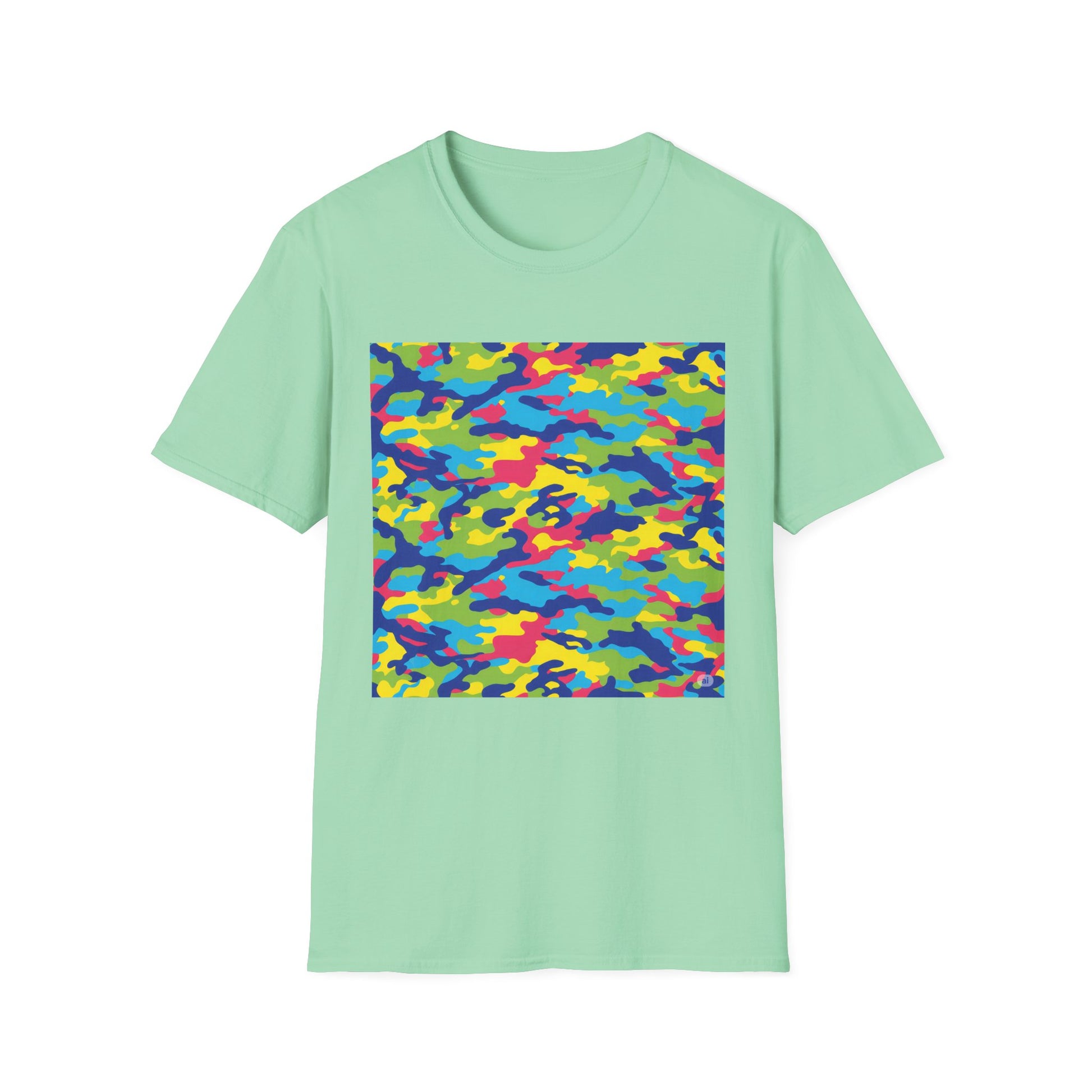 American Heritage Graphic Short Tee - Tropical Sunset Camo