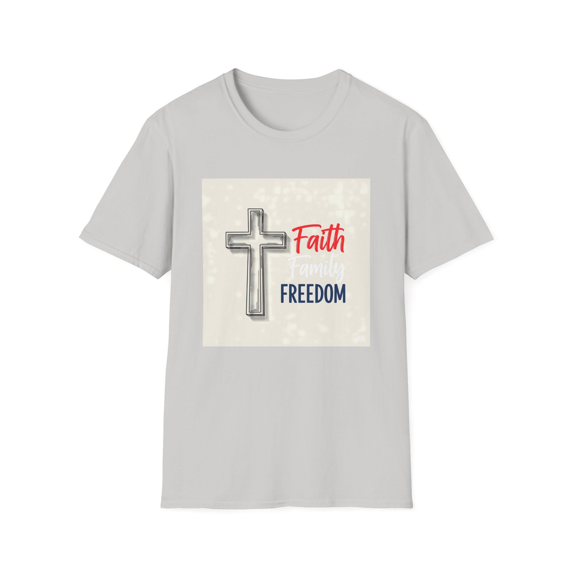 American Heritage Graphic Short Tee - "Faith Family Freedom V.4"
